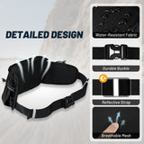 MIER Running Hydration Belt with 2 Soft Flasks Running Vest