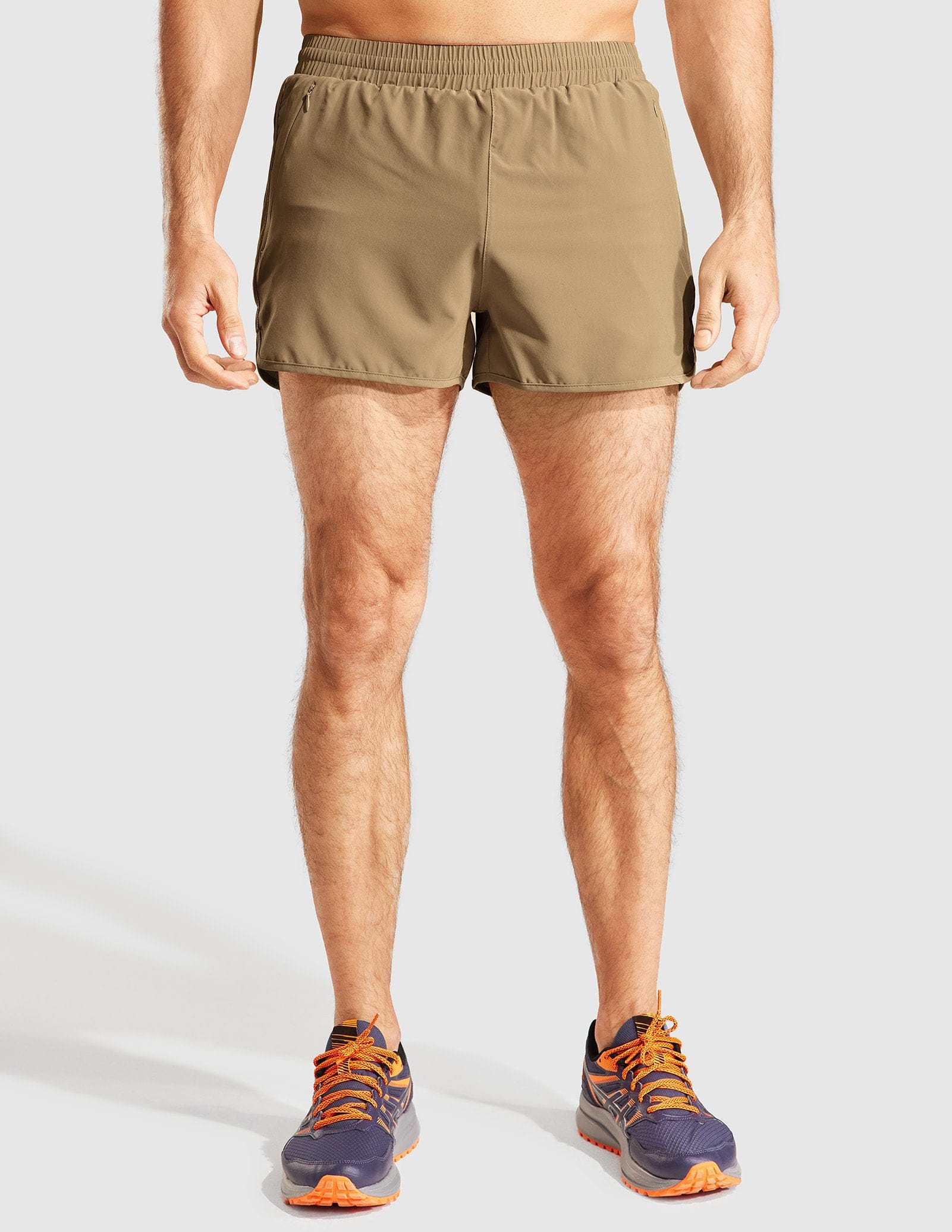 MIER Men‘s 3 Inch Marathon Running Shorts with Liner Men's Shorts
