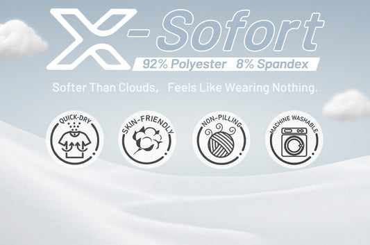 Feel the Difference: Introducing X-Sofort™ - Buttery Soft Comfort for Everyday Performance