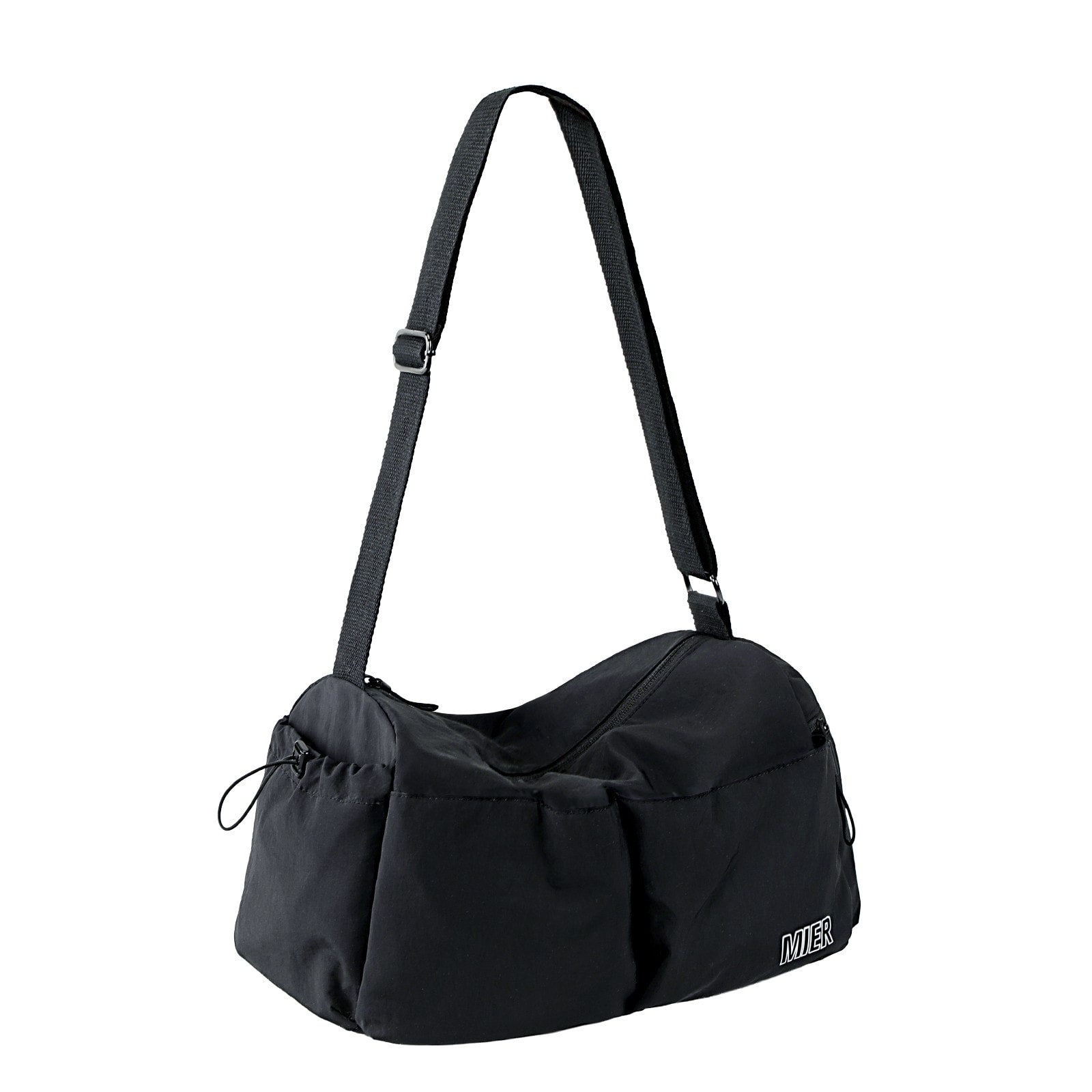 MIER Women's Gym Bag & Sports Duffel with Wet Pocket Gym Duffel Bag Black / Mini