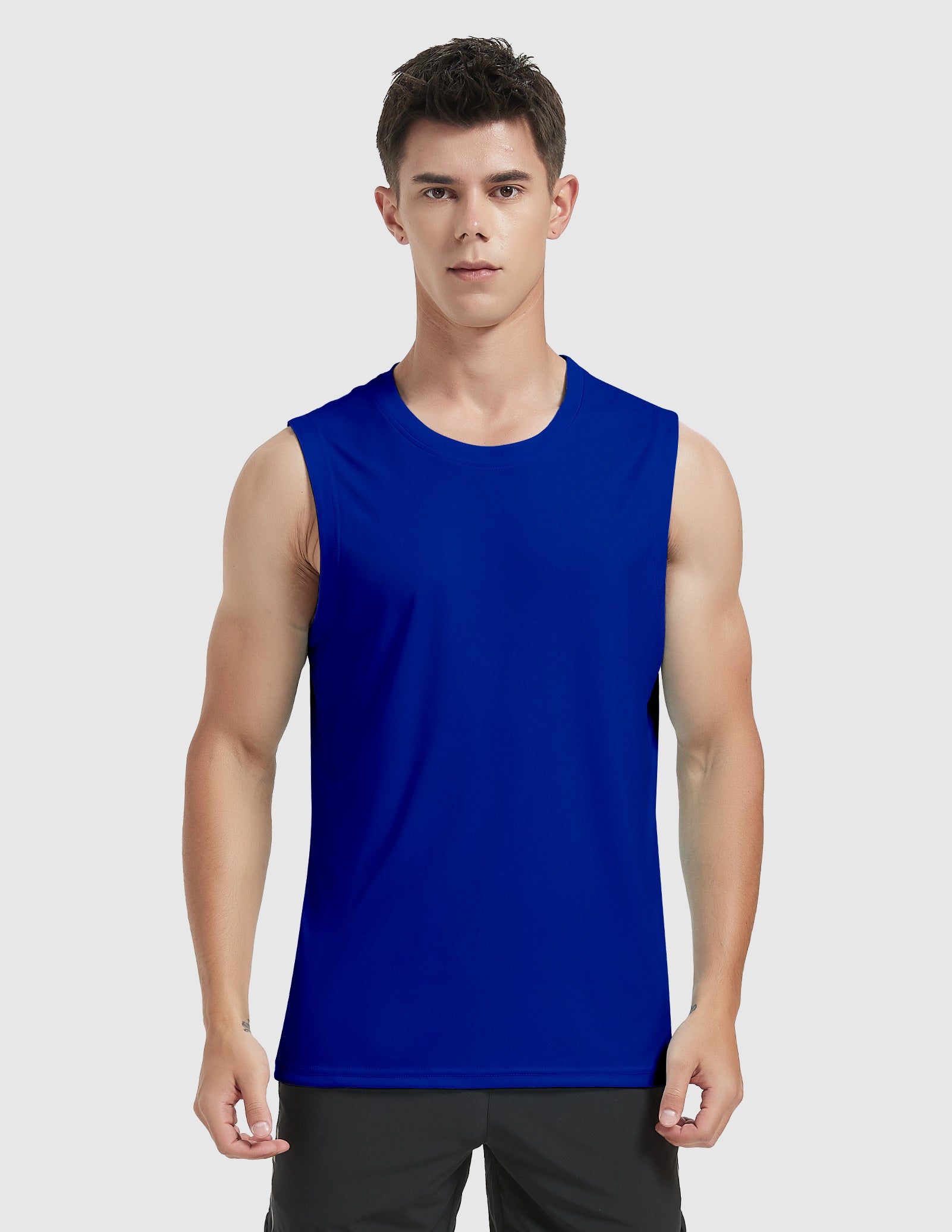 MIER Men’s Cool Running Tank Top Sleeveless Shirt Men's Tank Top