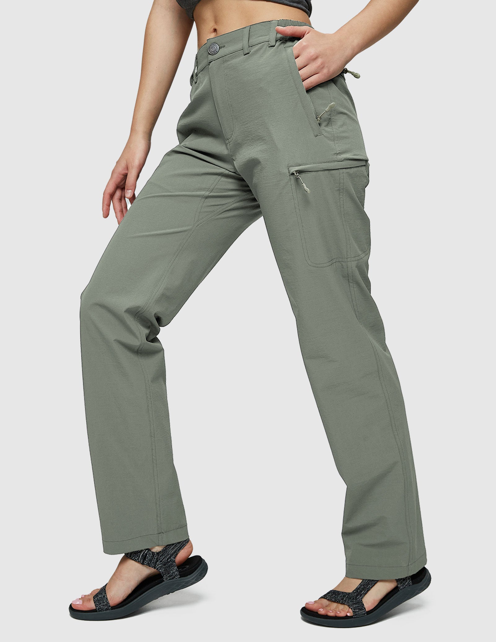 MIER Women Quick Dry Cargo Pants Tactical Hiking Pants Women Hiking Pants