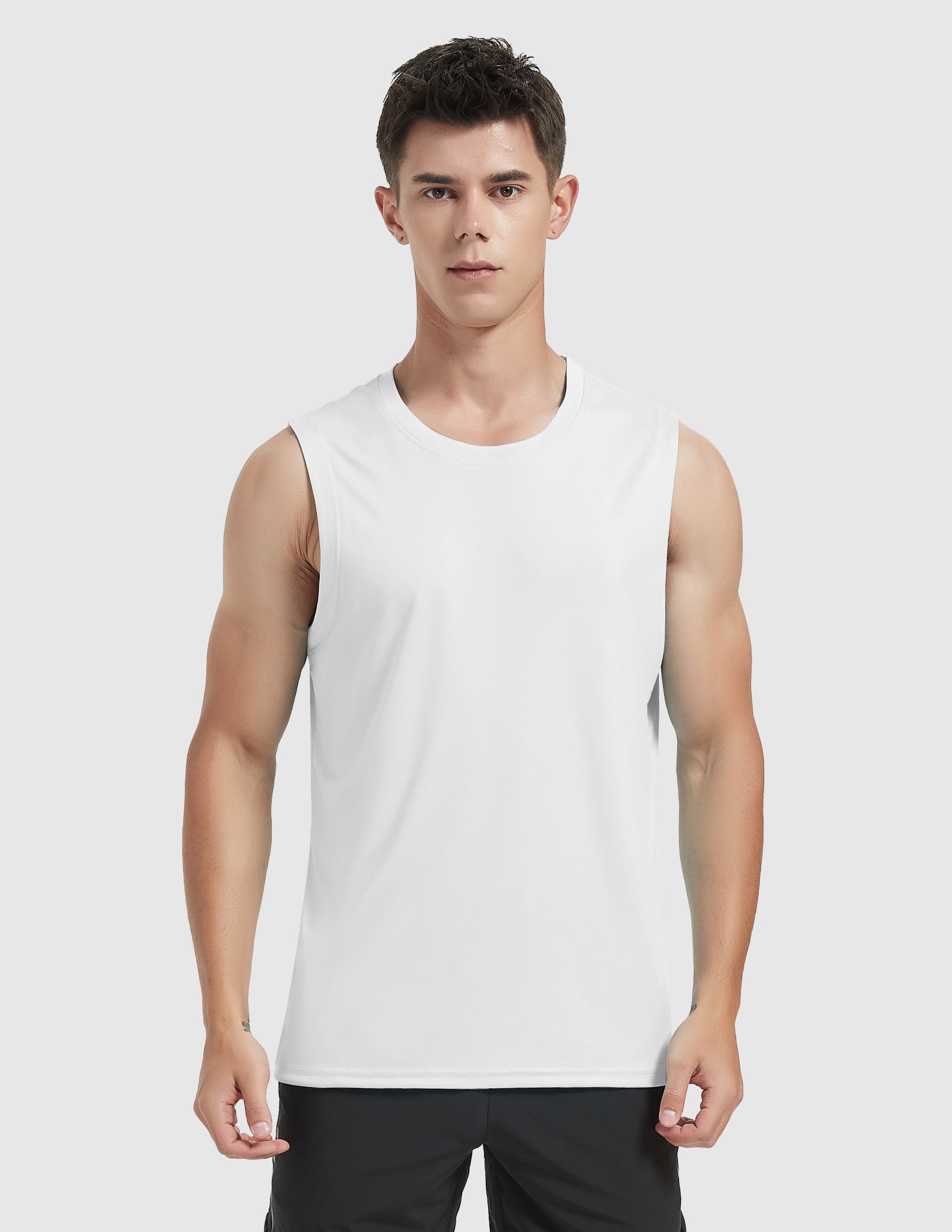 MIER Men’s Cool Running Tank Top Sleeveless Shirt Men's Tank Top