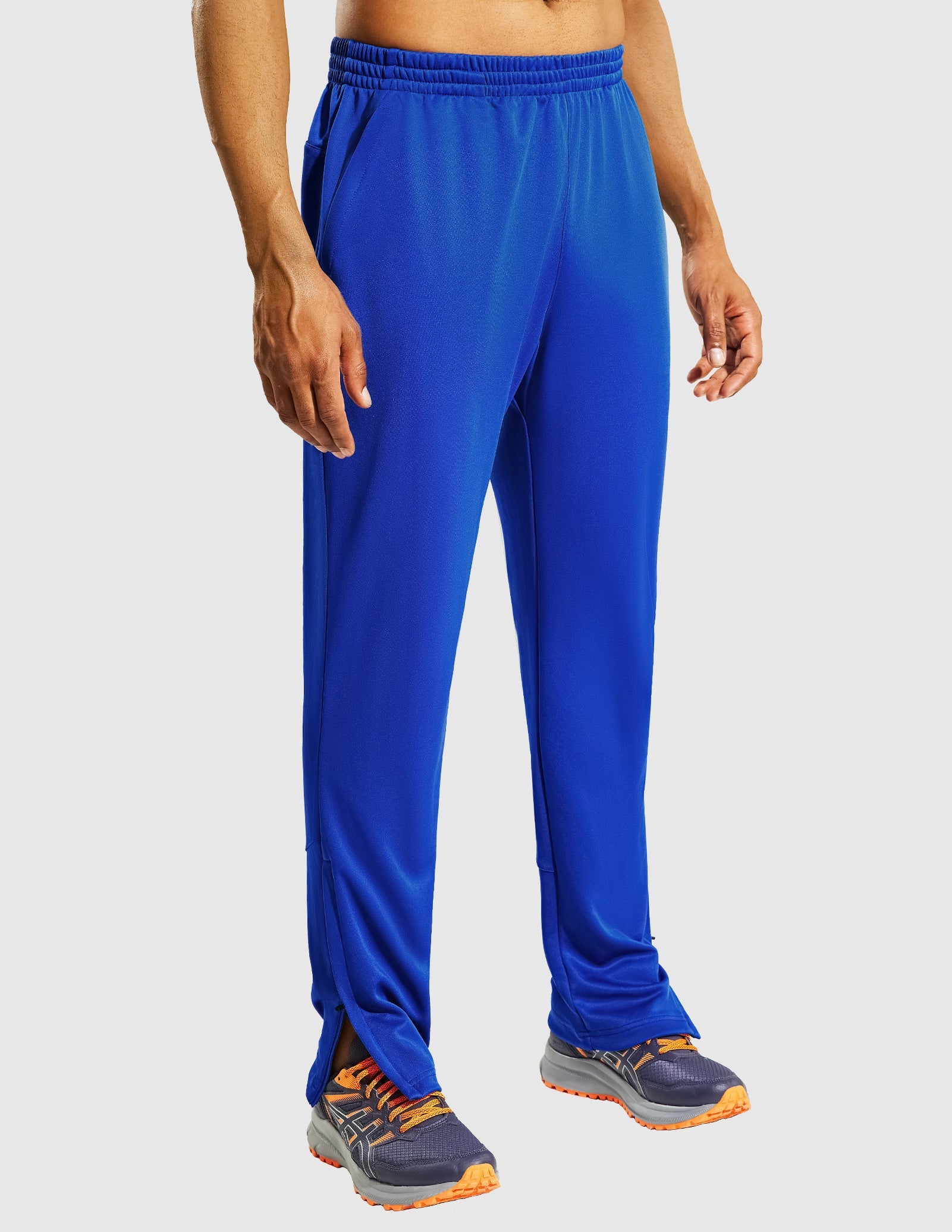 MIER Men’s Running Track Pants – Moisture-Wicking, Stretch Athletic Joggers Men's Train Pants