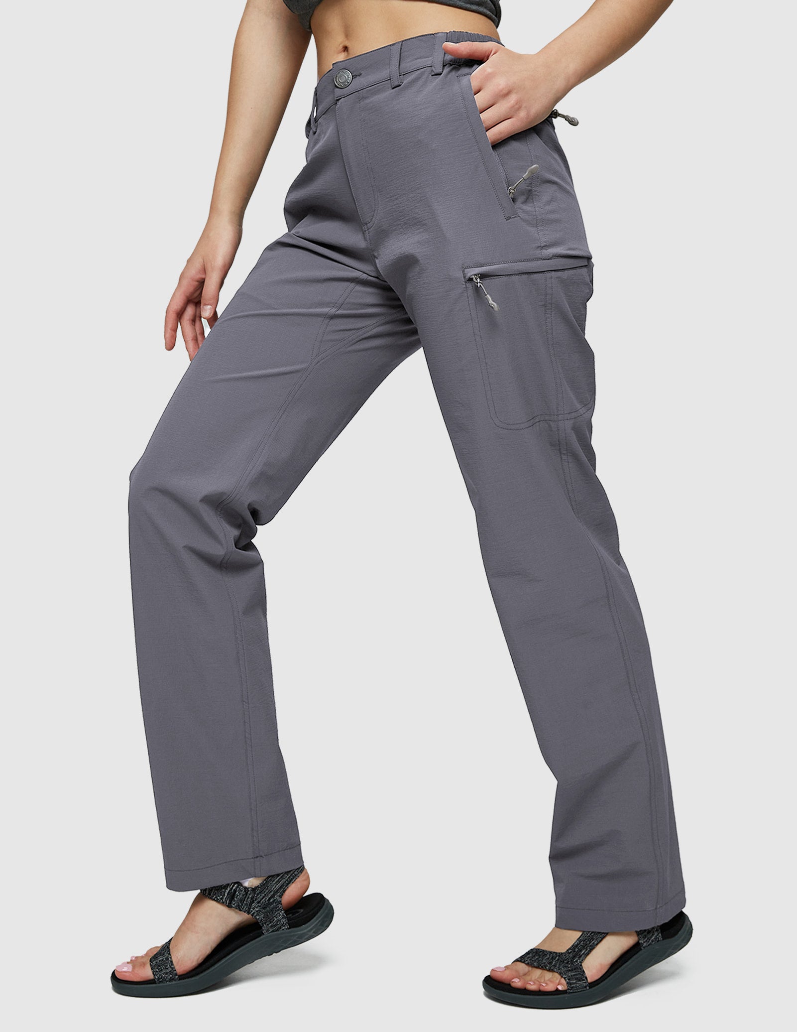 MIER Women Quick Dry Cargo Pants Tactical Hiking Pants Women Hiking Pants