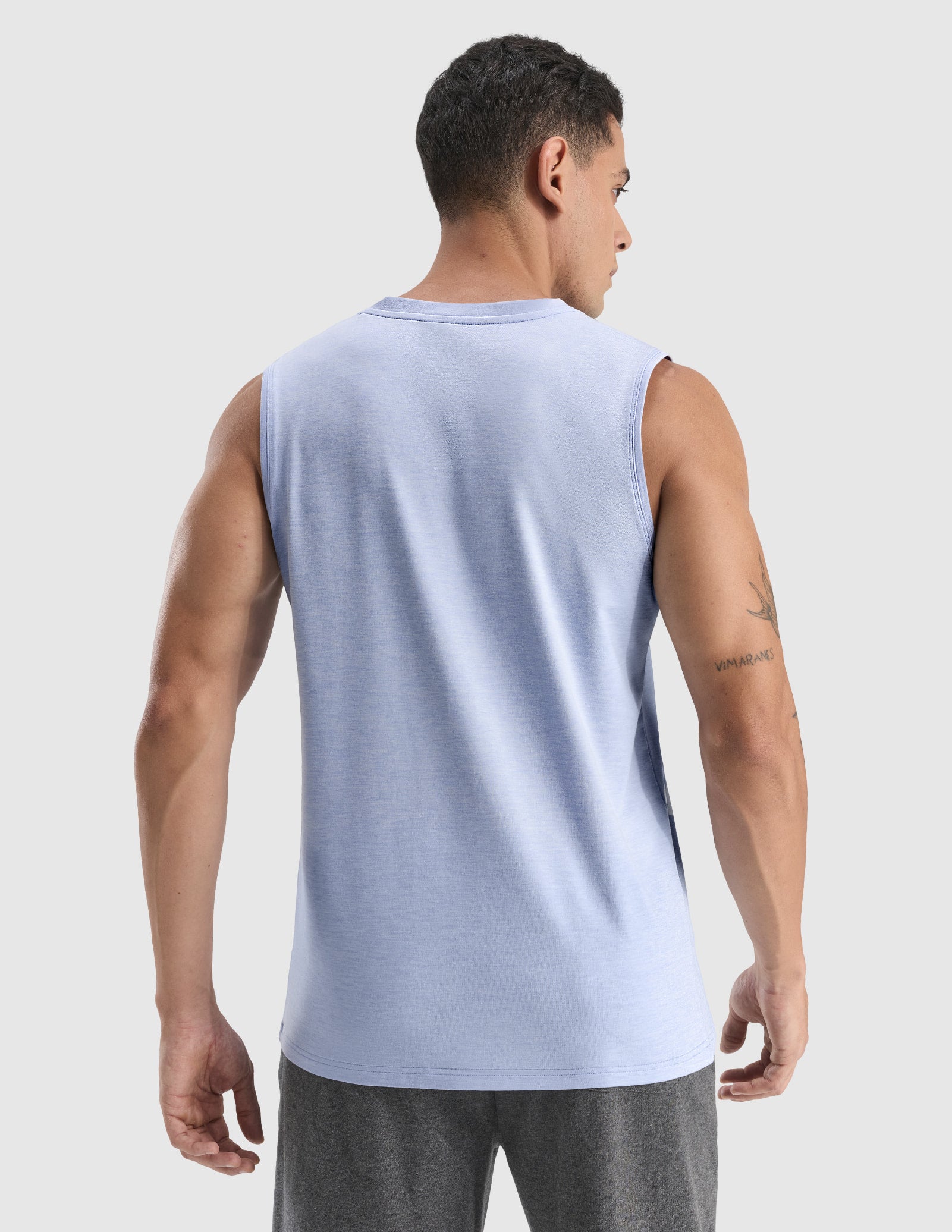 MIER Men’s Ultra-Soft Performance Muscle Tank Buttery Soft Gym Shirt Men's Tank Top