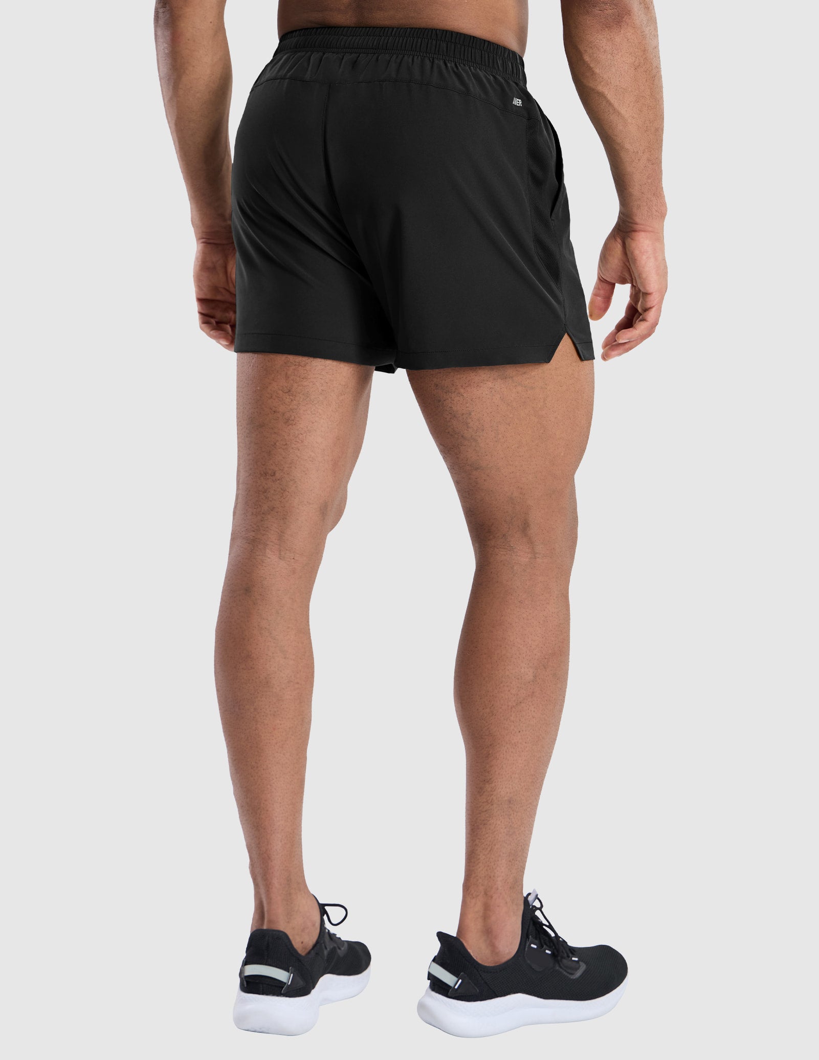 MIER Men's 3 Inch Running Shorts with Liner and Pockets Men's Shorts