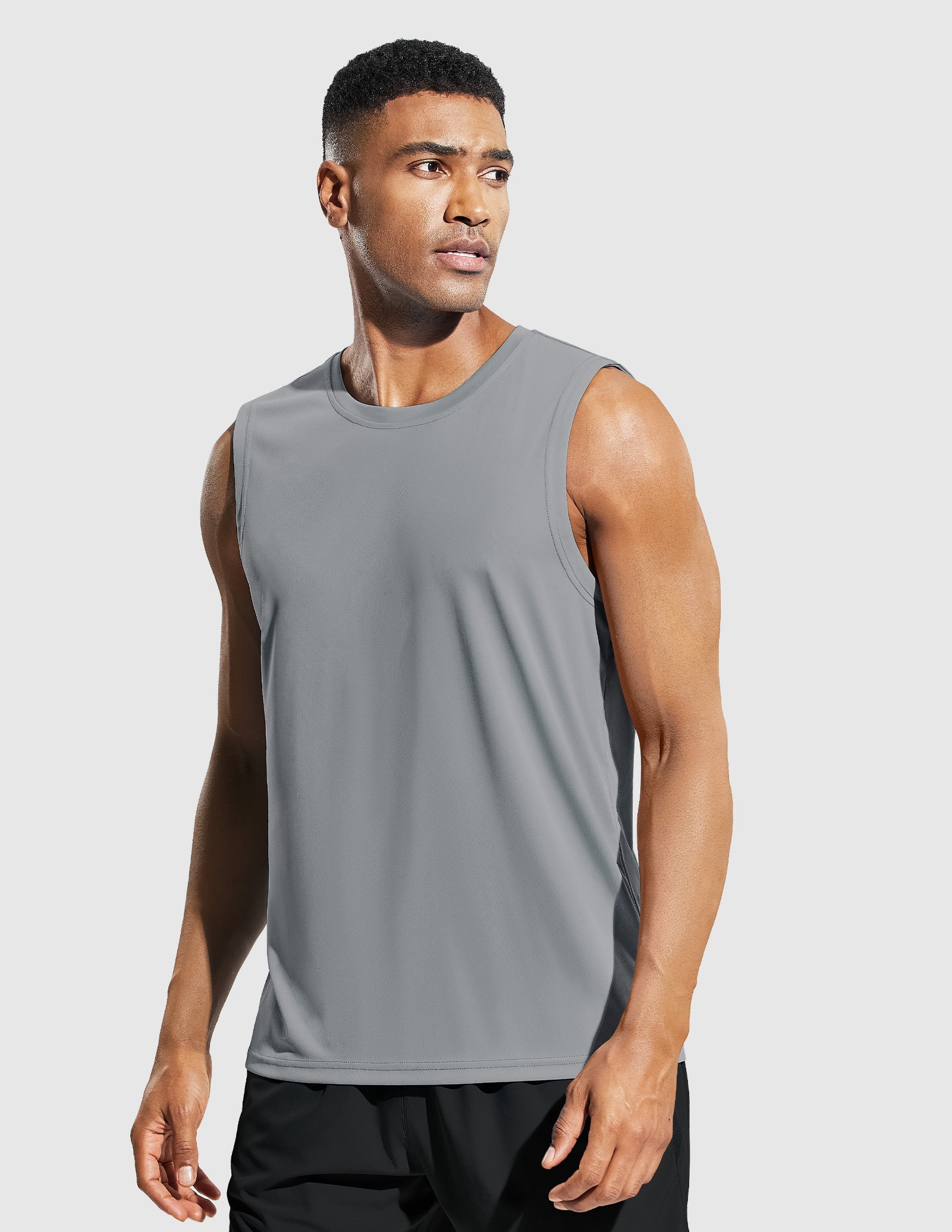 MIER Men’s Cool Running Tank Top Sleeveless Shirt Men's Tank Top