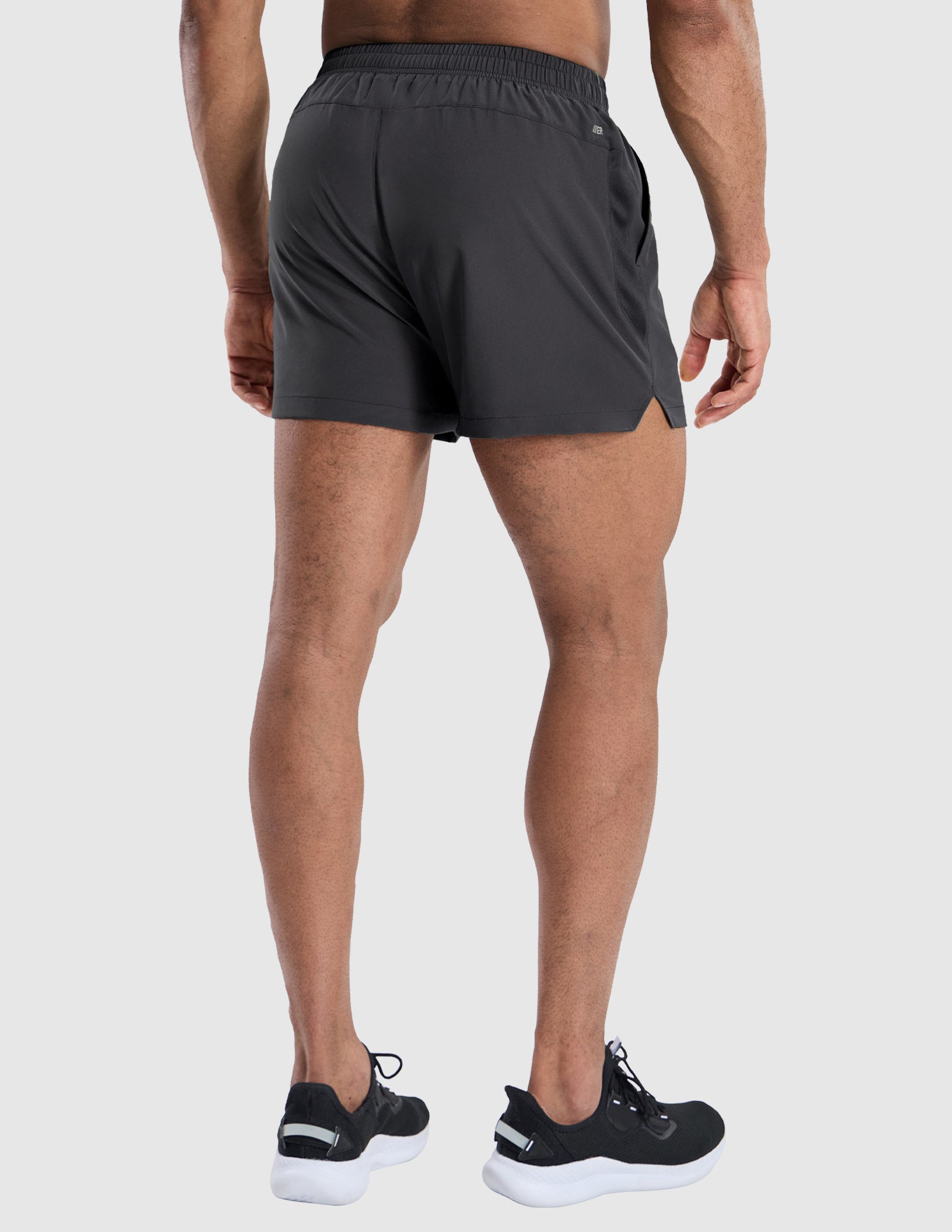 MIER Men's 3 Inch Running Shorts with Liner and Pockets Men's Shorts