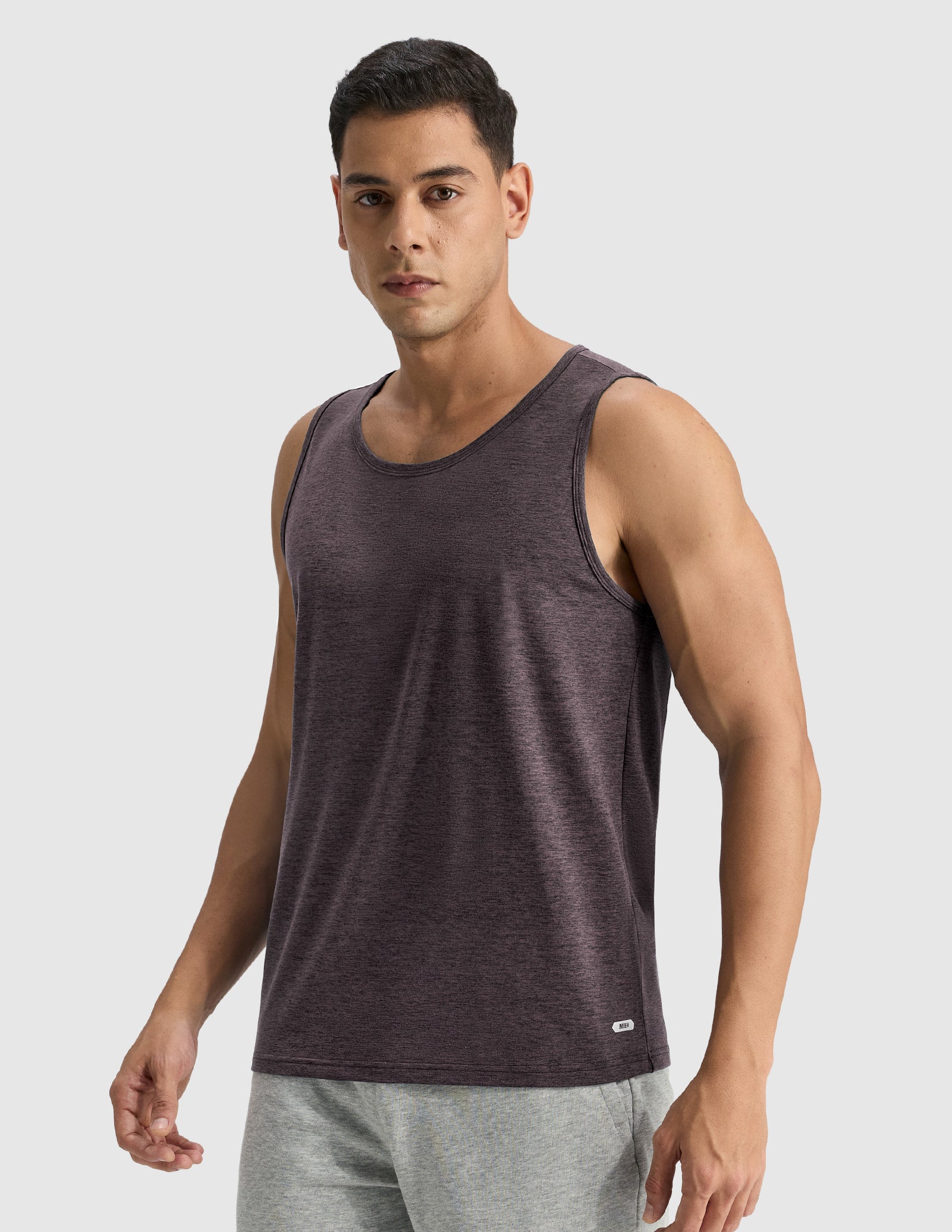 MIER Men’s Buttery Soft High-Mobility Tank Ultra-Soft Gym Shirt Men's Tank Top