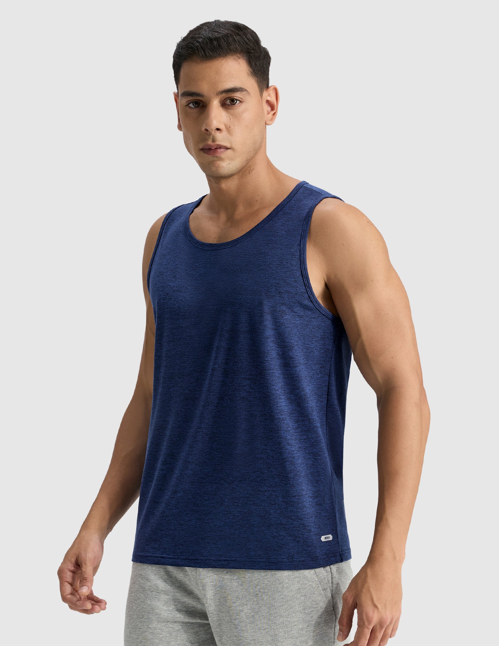 MIER Men’s Buttery Soft High-Mobility Tank Ultra-Soft Gym Shirt Men's Tank Top