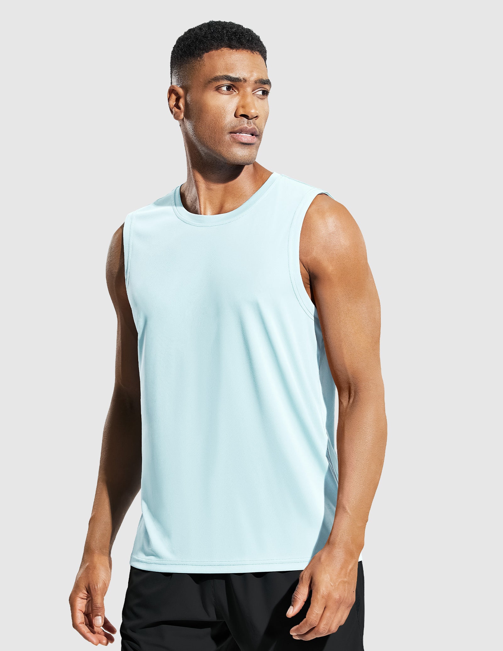 MIER Men’s Cool Running Tank Top Sleeveless Shirt Men's Tank Top