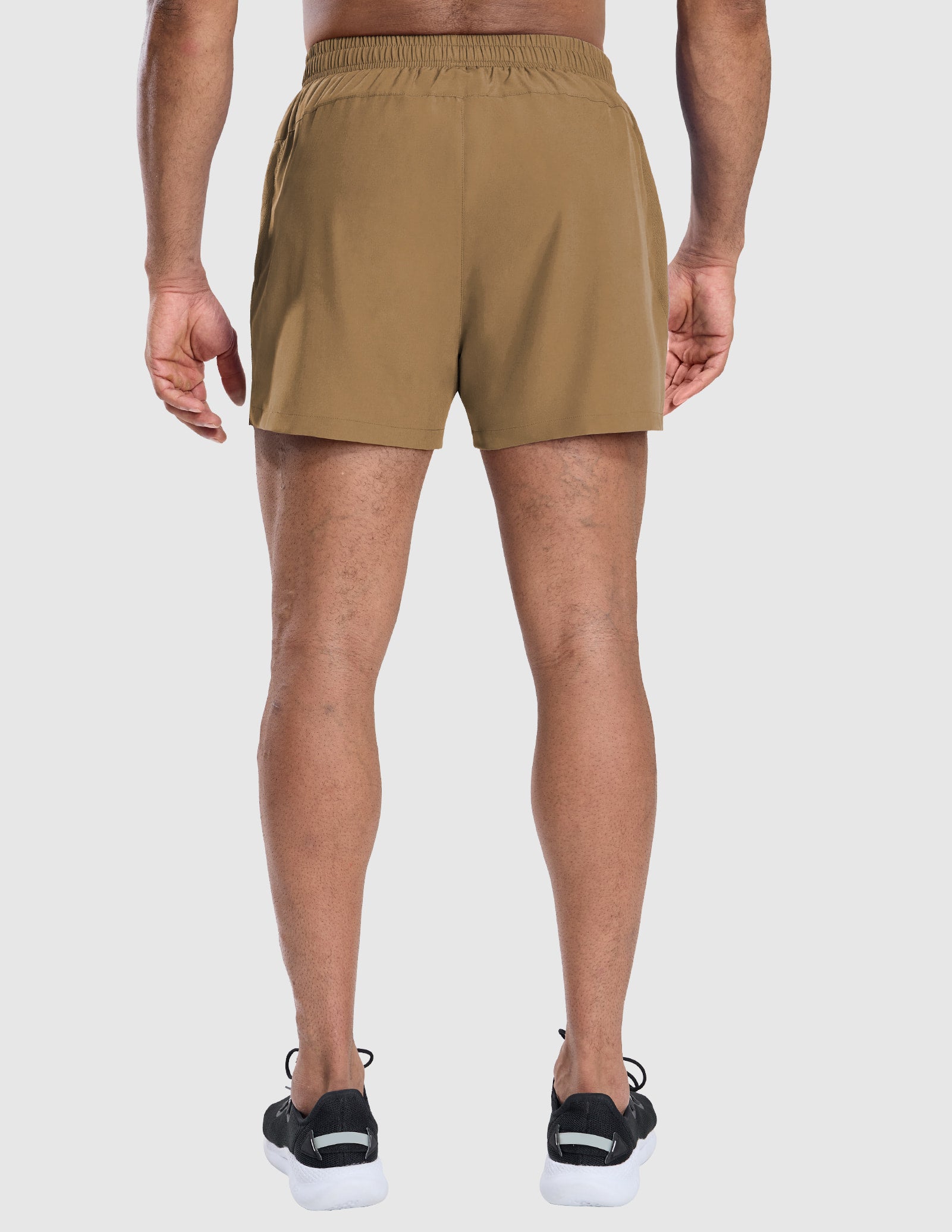 MIER Men's 3 Inch Running Shorts with Liner and Pockets Men's Shorts