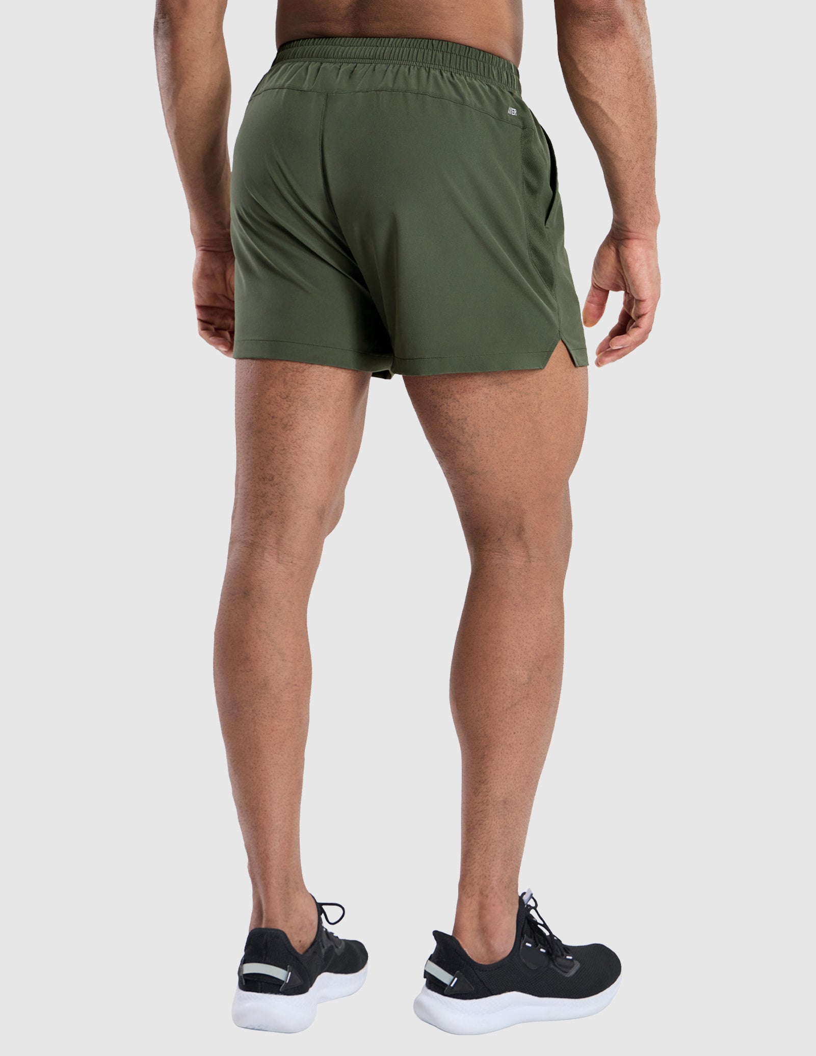 MIER Men's 3 Inch Running Shorts with Liner and Pockets Men's Shorts