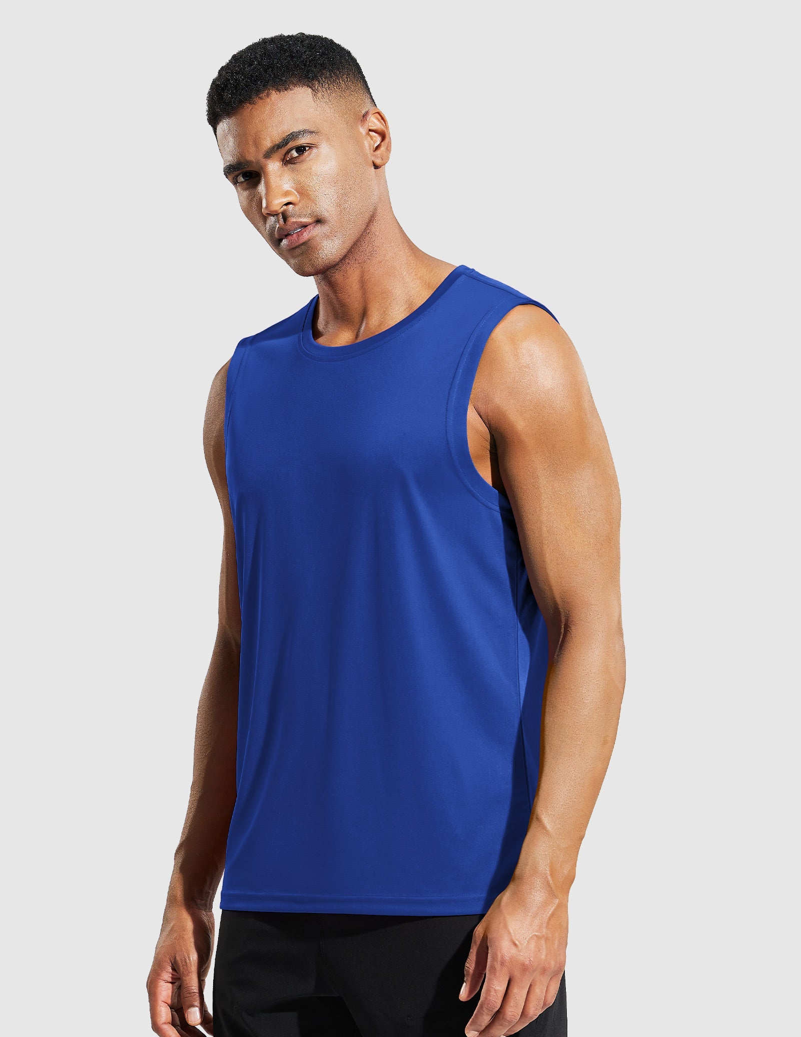 MIER Men’s Cool Running Tank Top Sleeveless Shirt Men's Tank Top