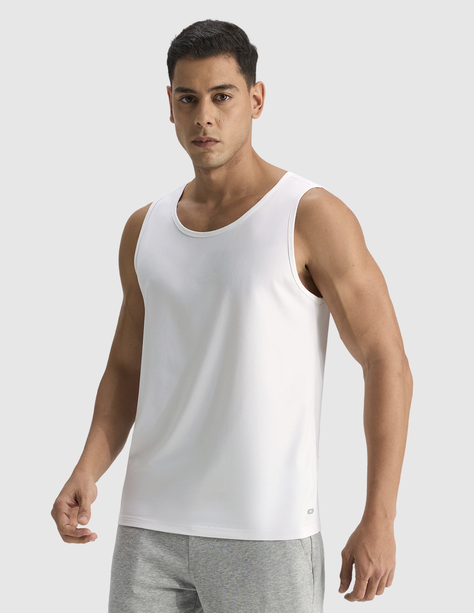 MIER Men’s Buttery Soft High-Mobility Tank Ultra-Soft Gym Shirt Men's Tank Top