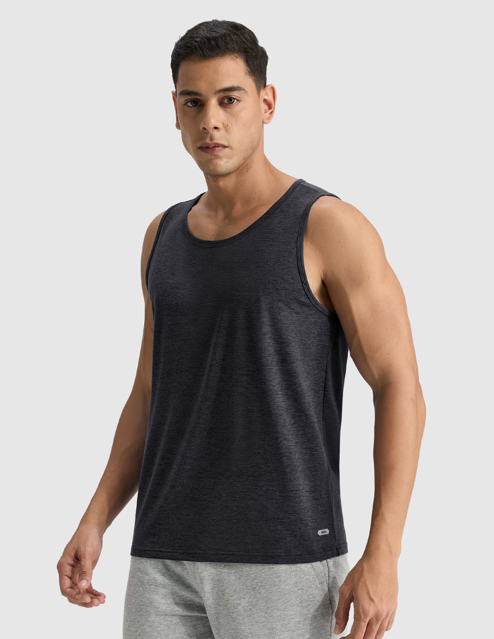 MIER Men’s Buttery Soft High-Mobility Tank Ultra-Soft Gym Shirt Men's Tank Top