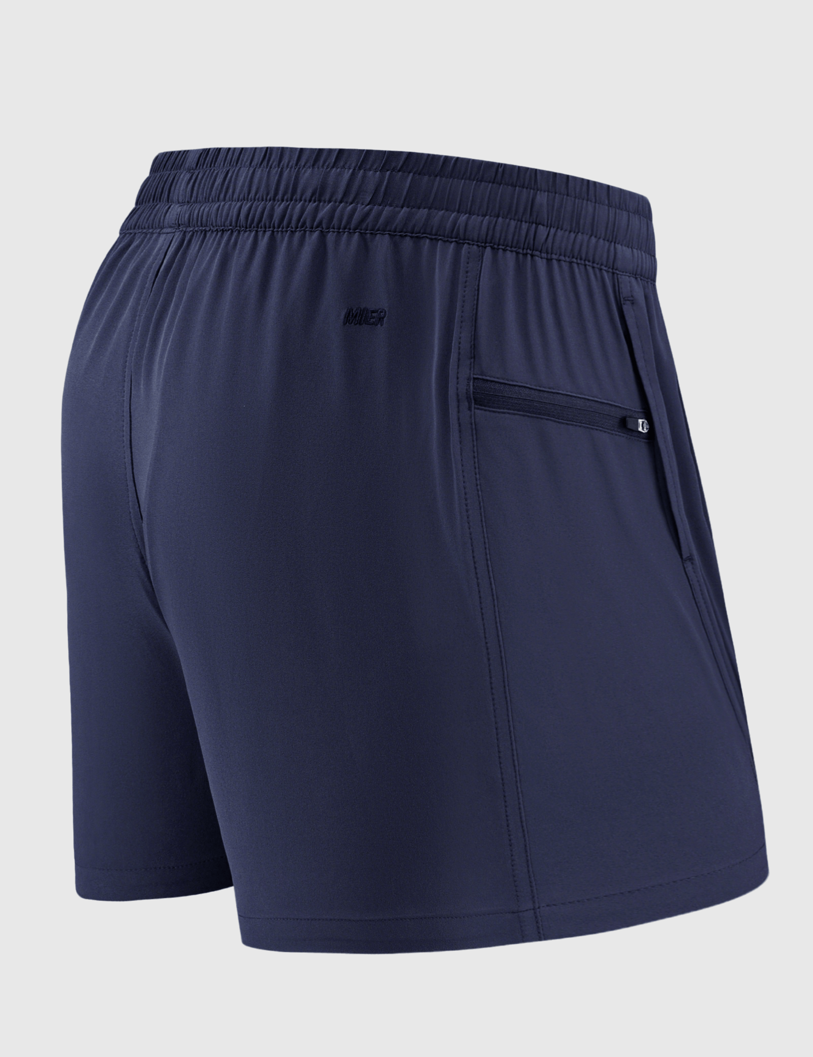 MIER Men's 3 Inch Athletic Running Shorts with Brief Liner Men's Shorts