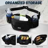 MIER Running Hydration Belt with 2 Soft Flasks Running Vest
