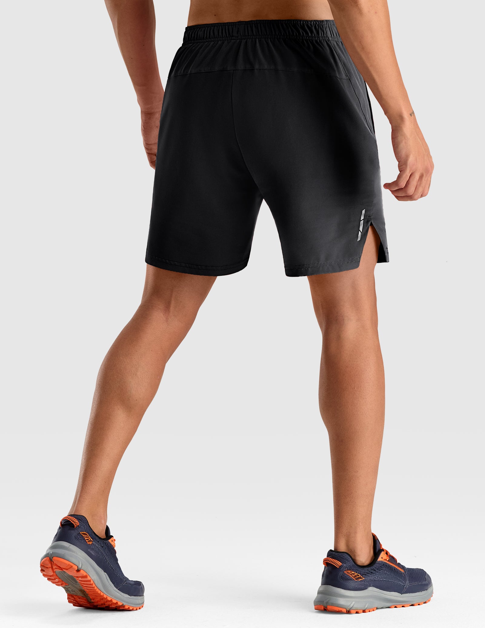 MIER Men's 7" 2-in-1 Running Shorts with Secure Zipper Pockets Men's Shorts