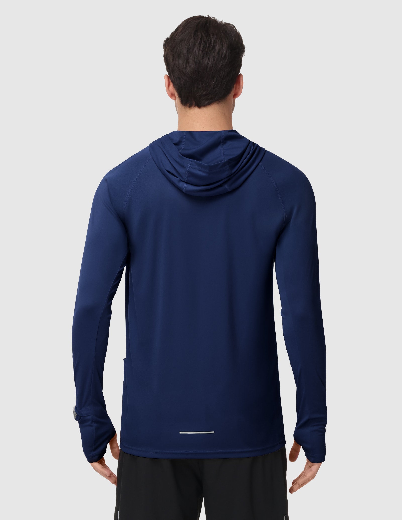 MIER Men's UPF 50+ Running Hoodie Lightweight Sun Protection Shirt Men's T-Shirts