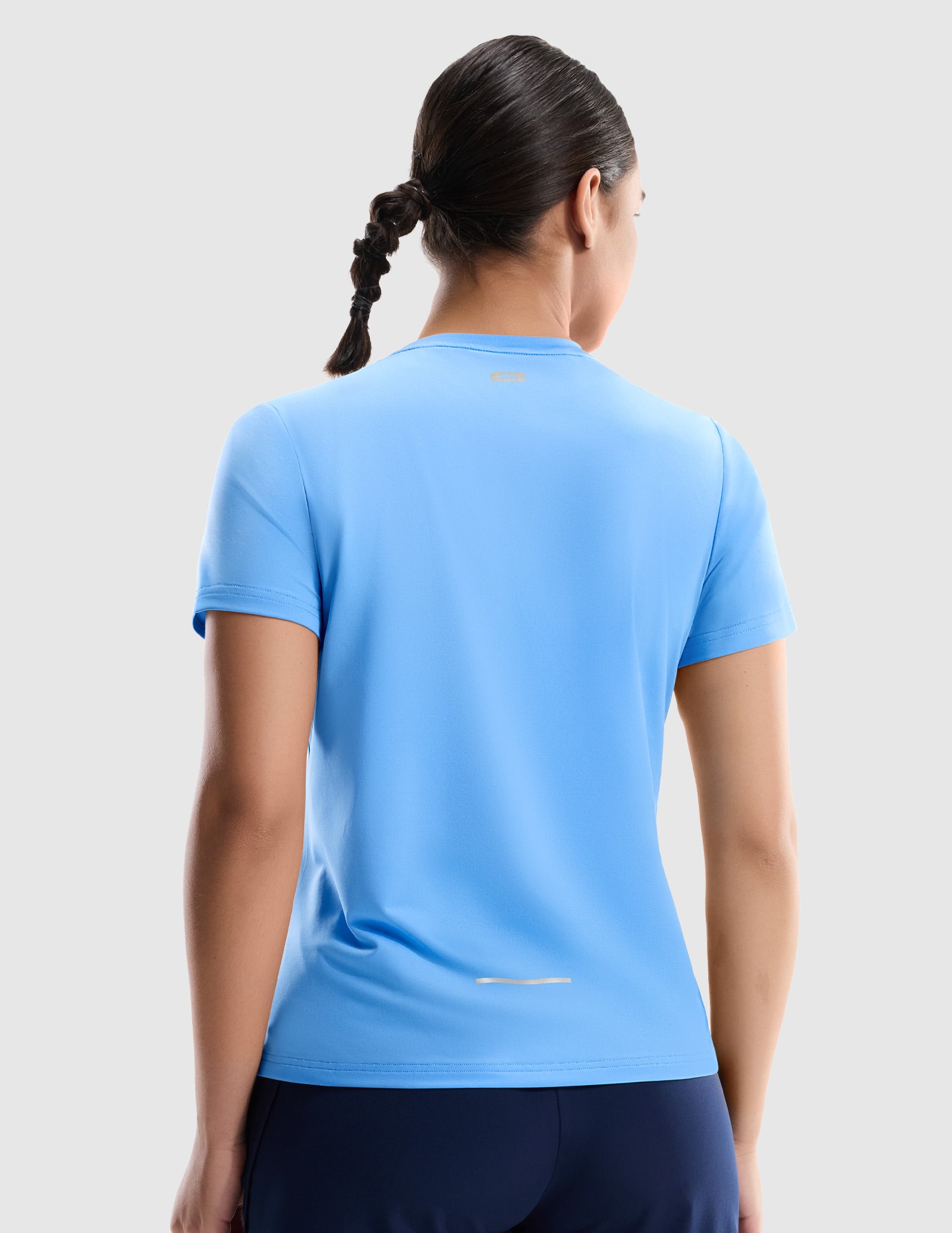 MIER Women’s Running Shirt COOLMAX Quick-Dry Workout Tee Women Active Shirt
