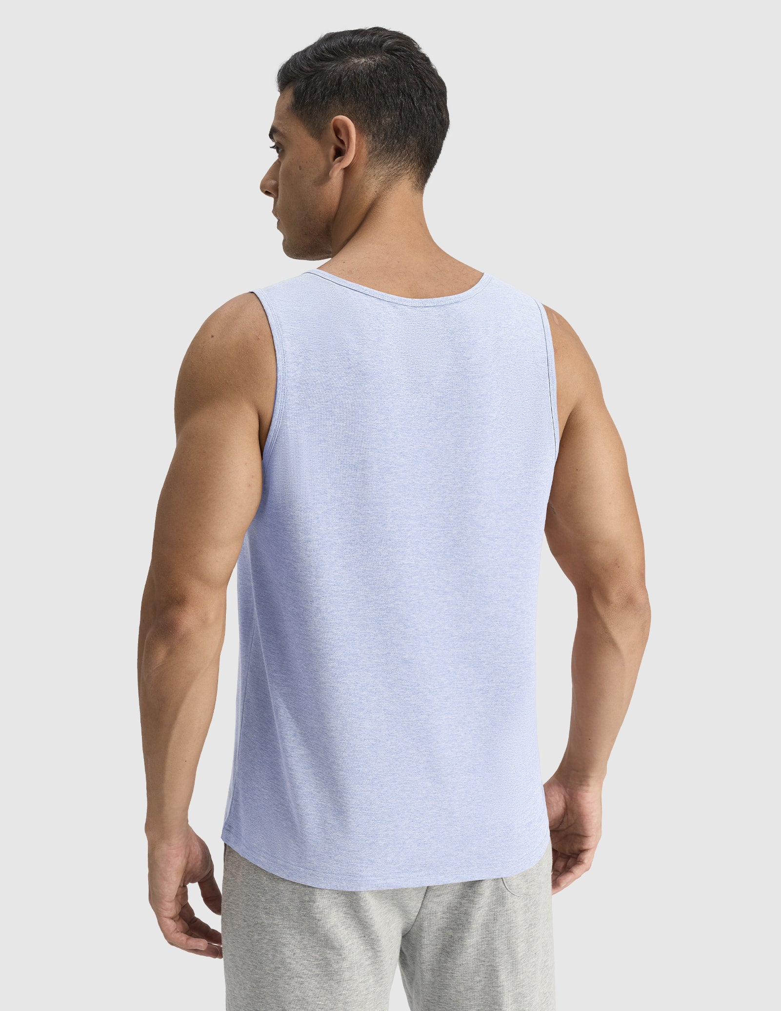 MIER Men’s Buttery Soft High-Mobility Tank Ultra-Soft Gym Shirt Men's Tank Top