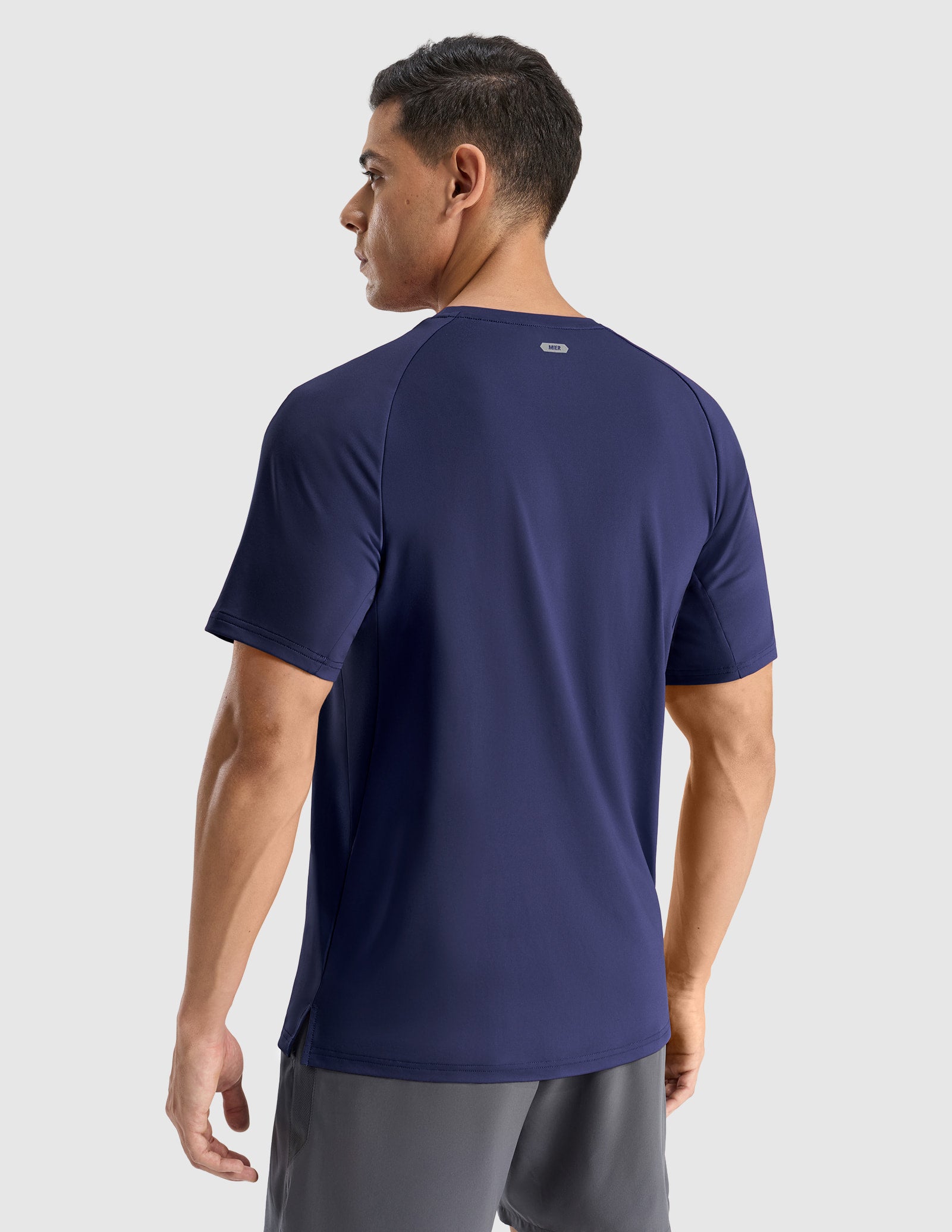 MIER Men's COOLMAX Running T-Shirt | Moisture-Wicking & Breathable Workout Tee Men's T-Shirts