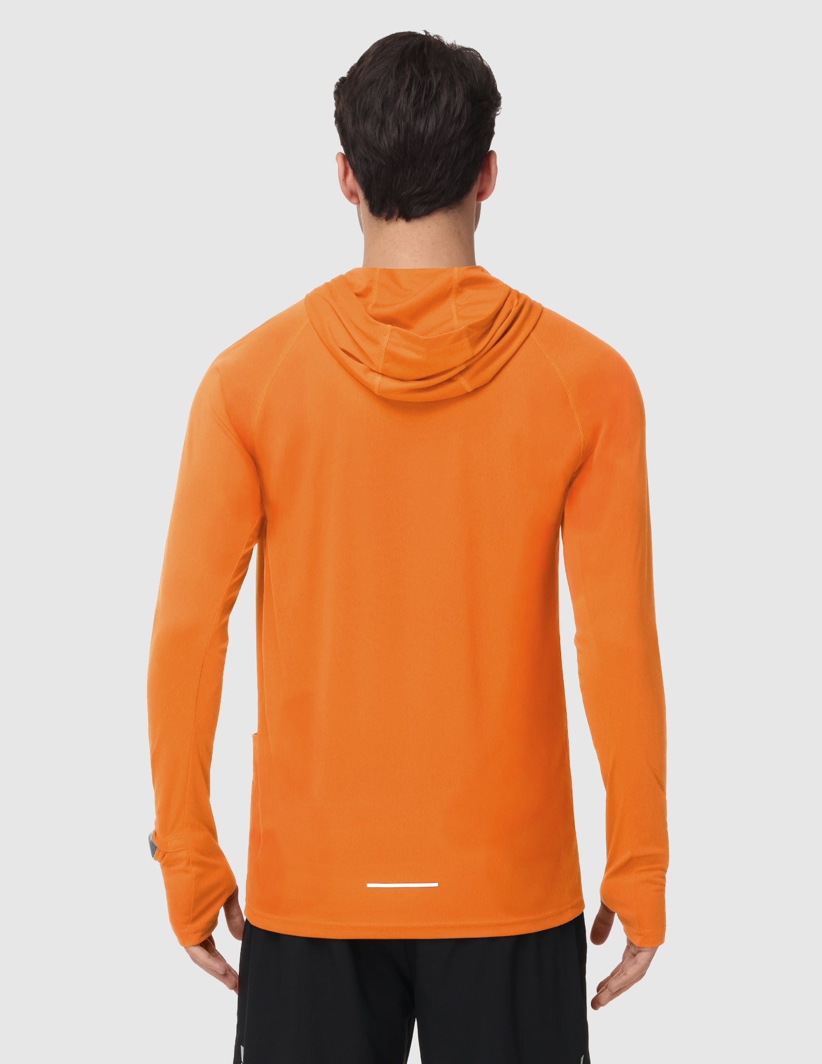 MIER Men's UPF 50+ Running Hoodie Lightweight Sun Protection Shirt Men's T-Shirts