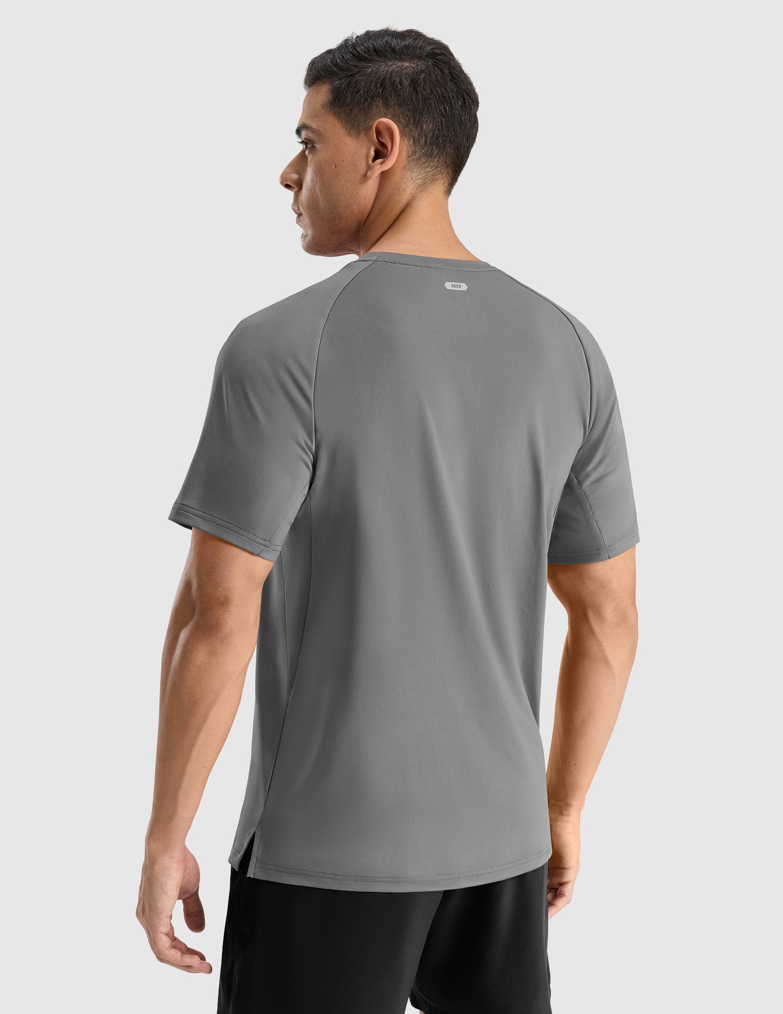 MIER Men's COOLMAX Running T-Shirt | Moisture-Wicking & Breathable Workout Tee Men's T-Shirts