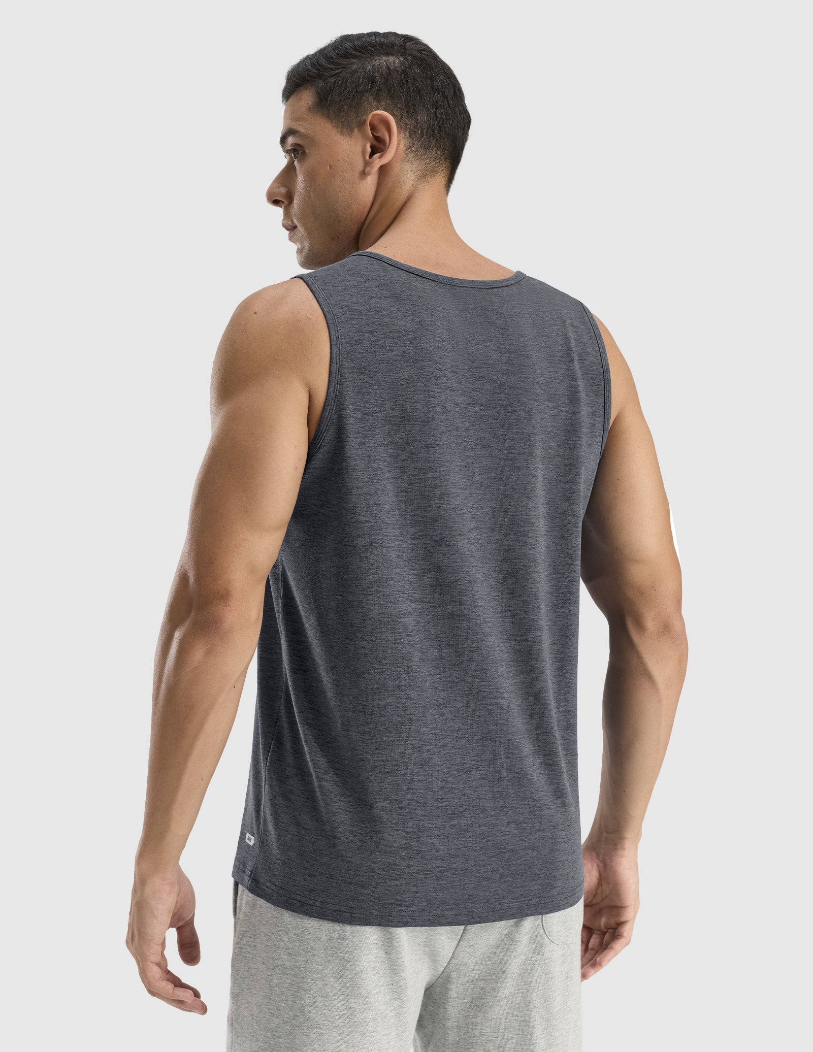 MIER Men’s Buttery Soft High-Mobility Tank Ultra-Soft Gym Shirt Men's Tank Top