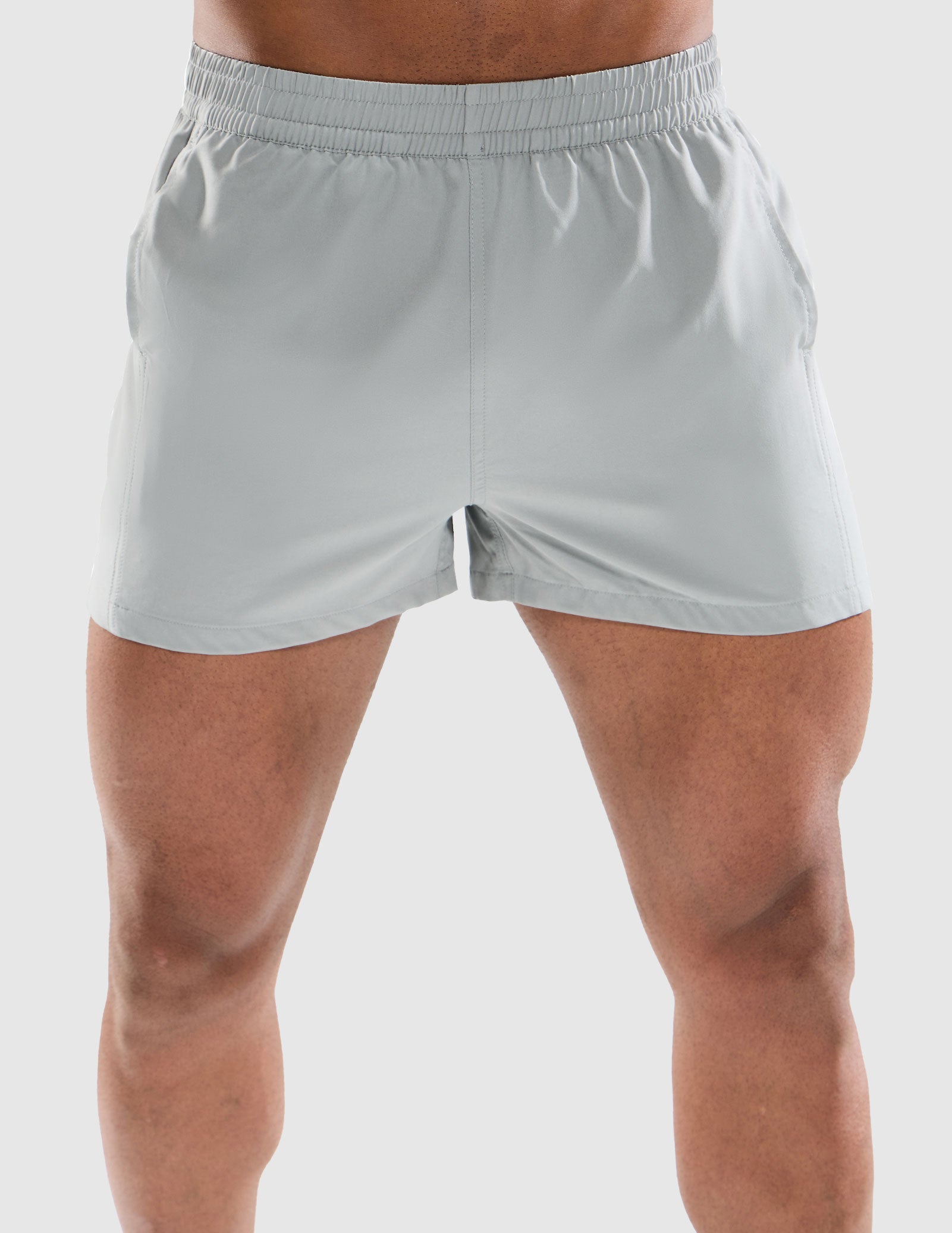 MIER Men's 3 Inch Athletic Running Shorts with Brief Liner Men's Shorts
