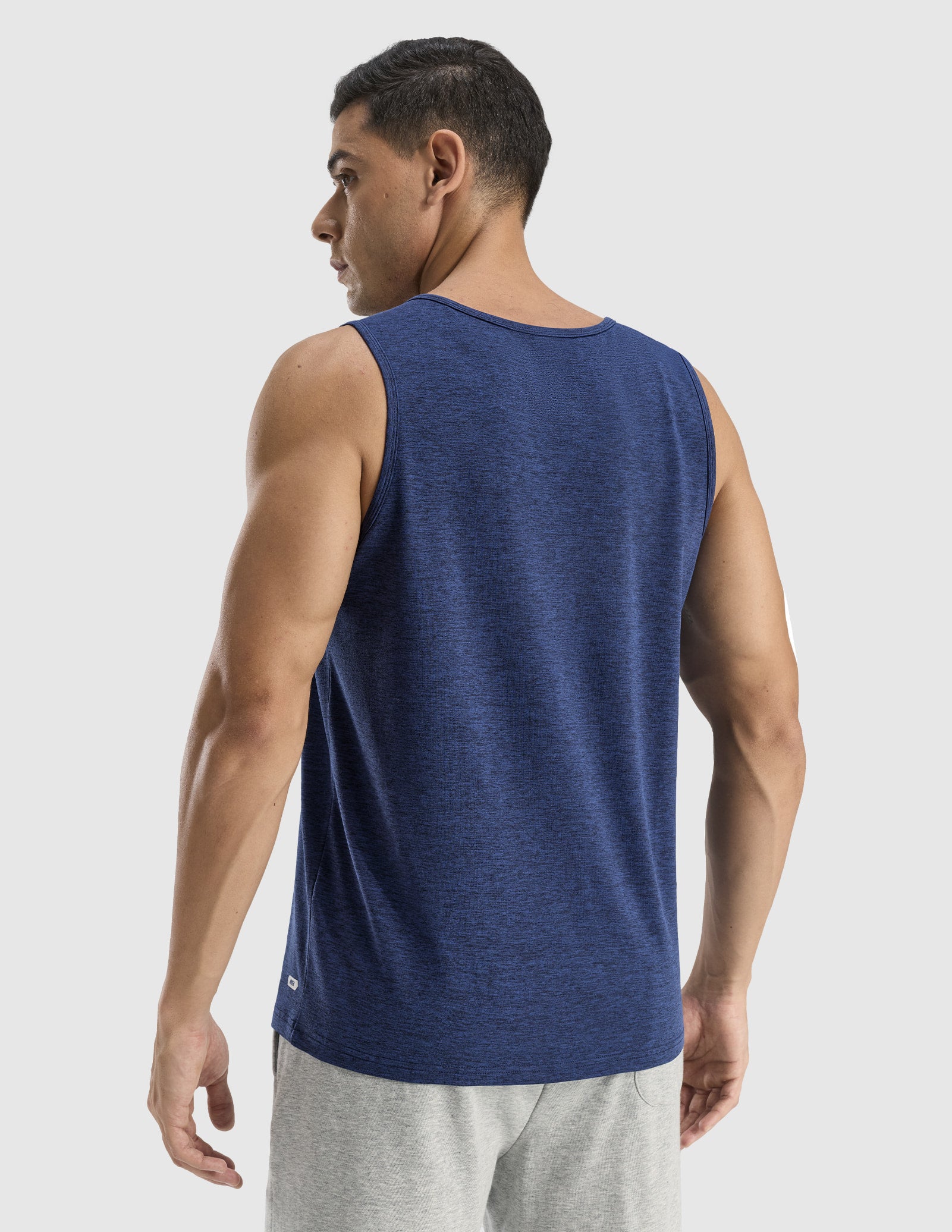 MIER Men’s Buttery Soft High-Mobility Tank Ultra-Soft Gym Shirt Men's Tank Top