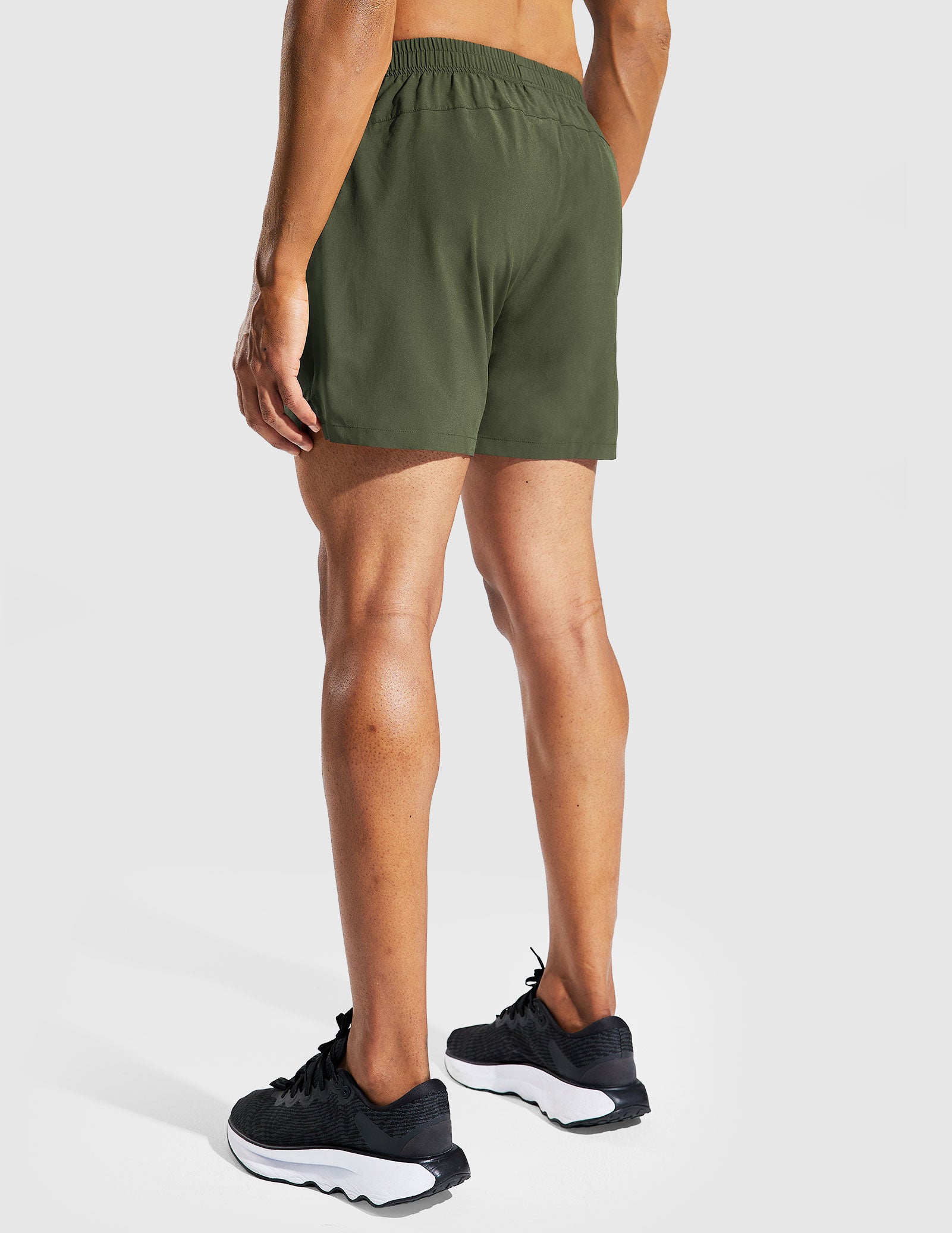 MIER Men's 5 Inch Quick Dry Running Shorts with Pockets Men's Shorts