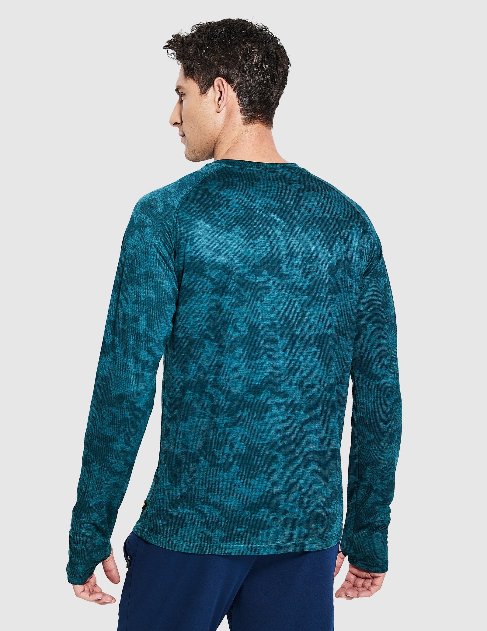 MIER Men’s Dry Fit Long Sleeve Athletic Running Shirts Men's T-Shirts