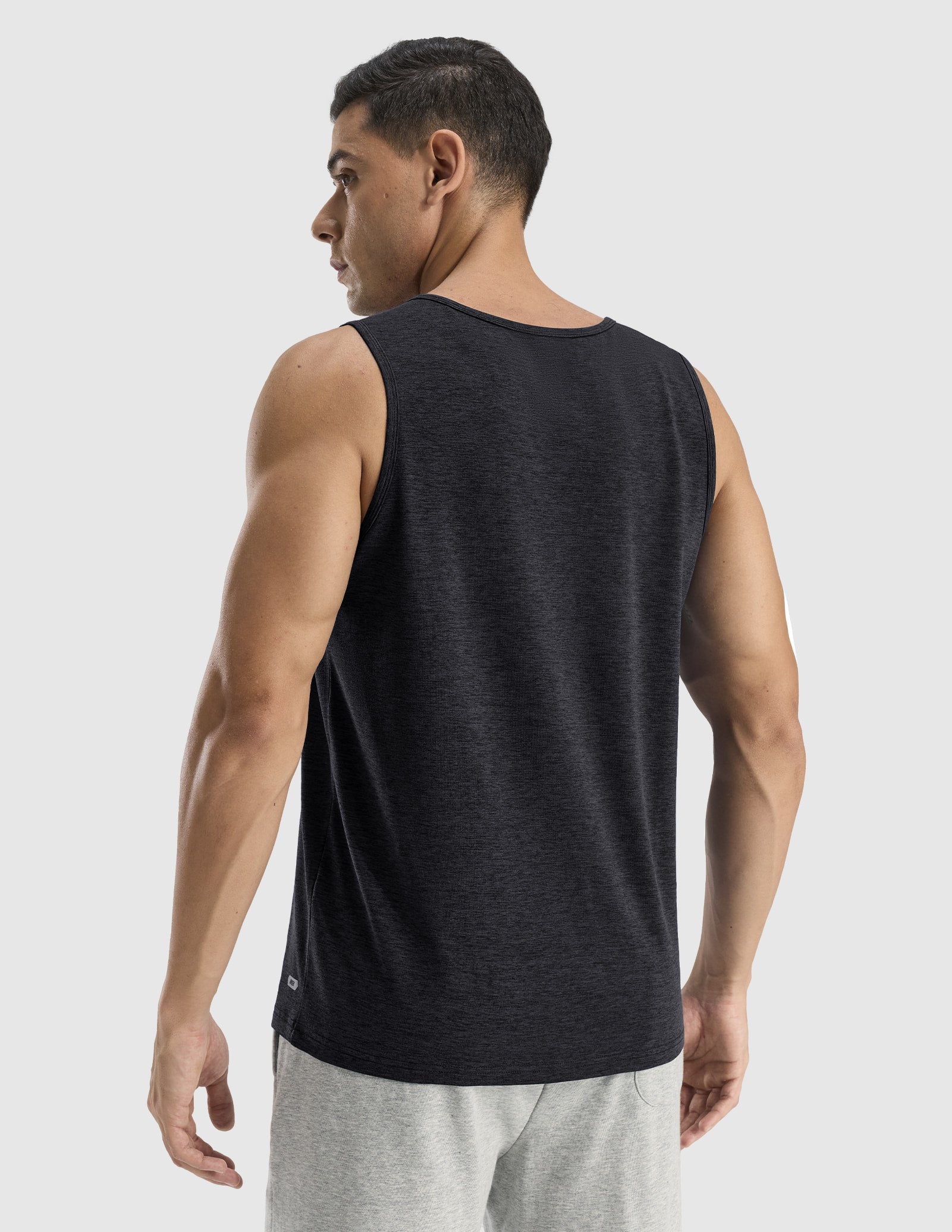 MIER Men’s Buttery Soft High-Mobility Tank Ultra-Soft Gym Shirt Men's Tank Top