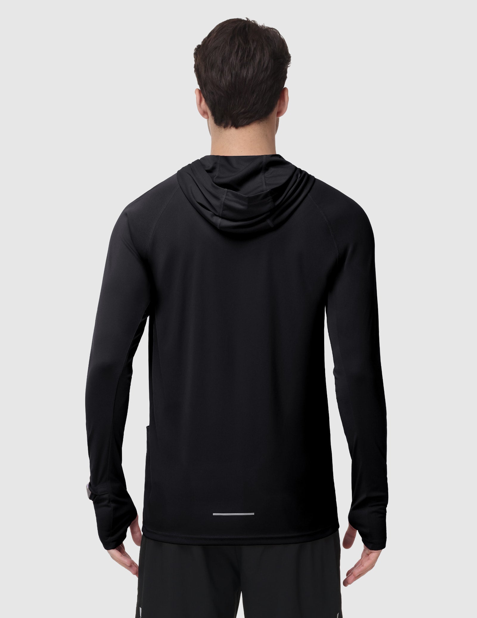 MIER Men's UPF 50+ Running Hoodie Lightweight Sun Protection Shirt Men's T-Shirts