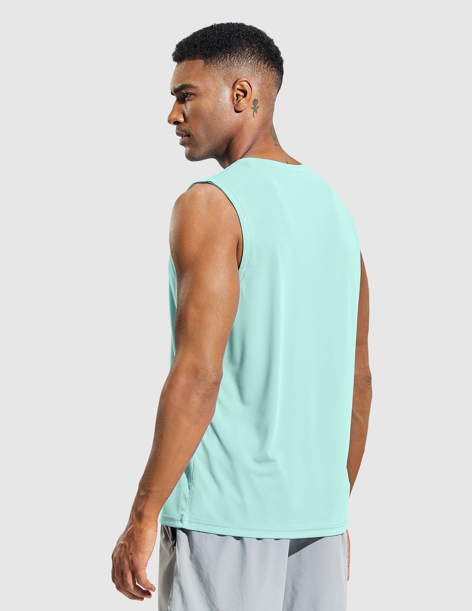 MIER Men’s Cool Running Tank Top Sleeveless Shirt Men's Tank Top