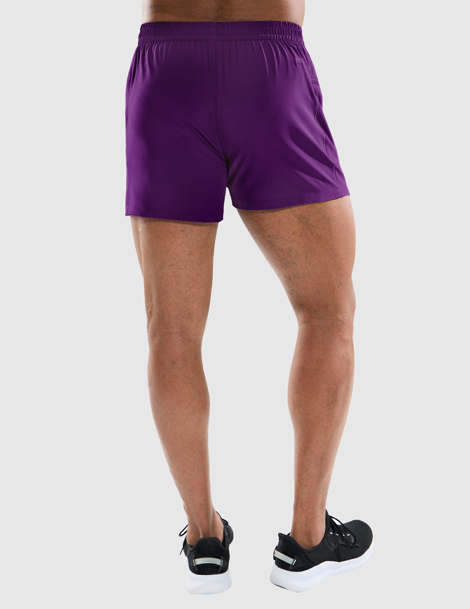 MIER Men's 3 Inch Athletic Running Shorts with Brief Liner Men's Shorts