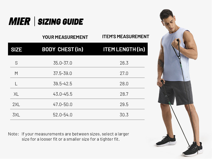 MIER Men’s Ultra-Soft Performance Muscle Tank Buttery Soft Gym Shirt Men's Tank Top