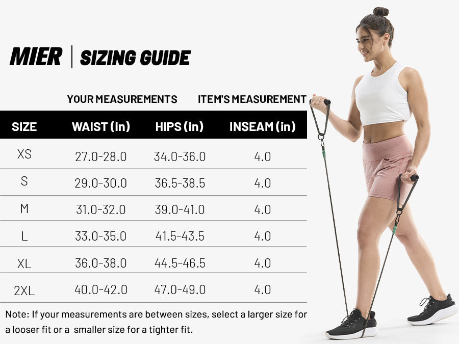 MIER Women’s Ultra-Soft Running Shorts with No-Bounce Phone Pocket Women Shorts