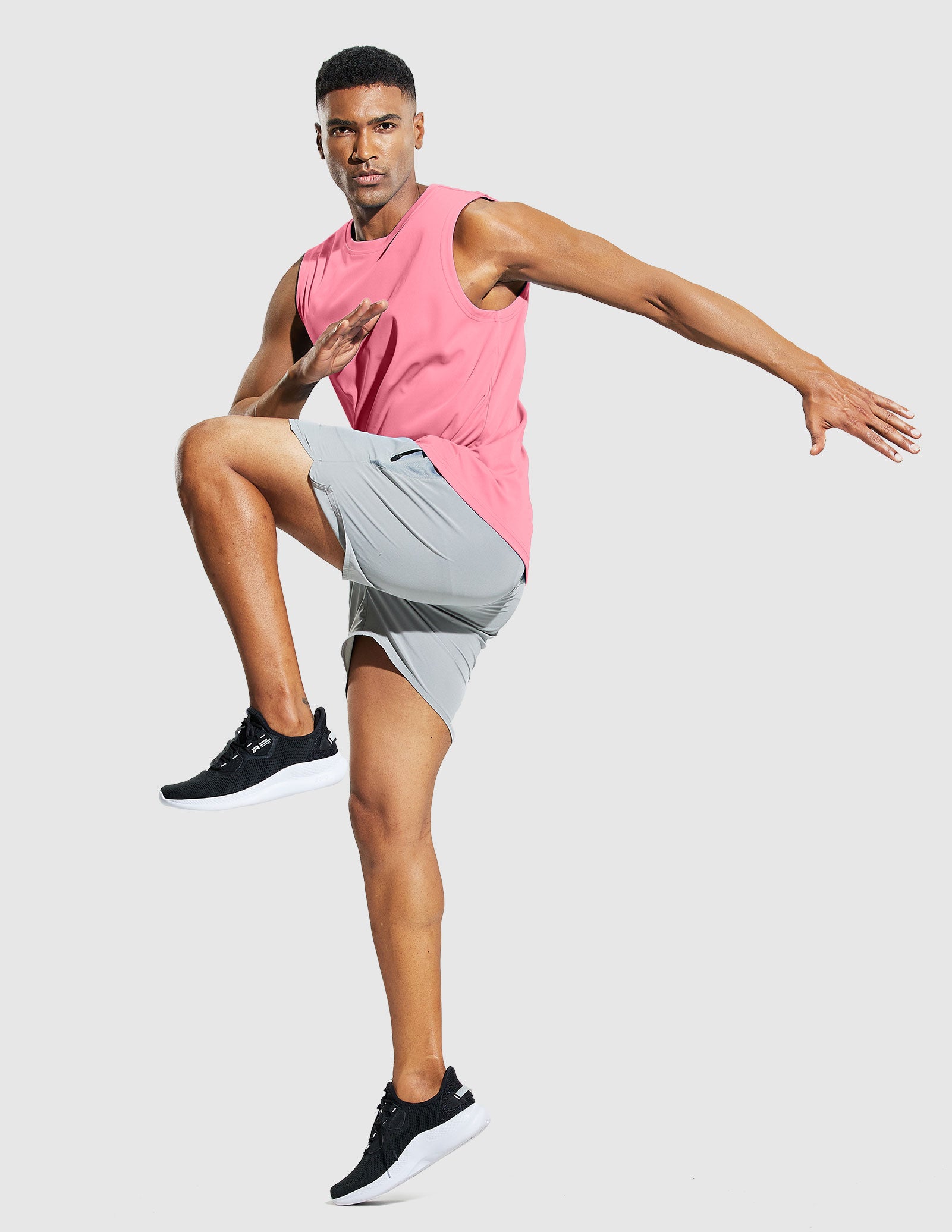 MIER Men’s Cool Running Tank Top Sleeveless Shirt Men's Tank Top