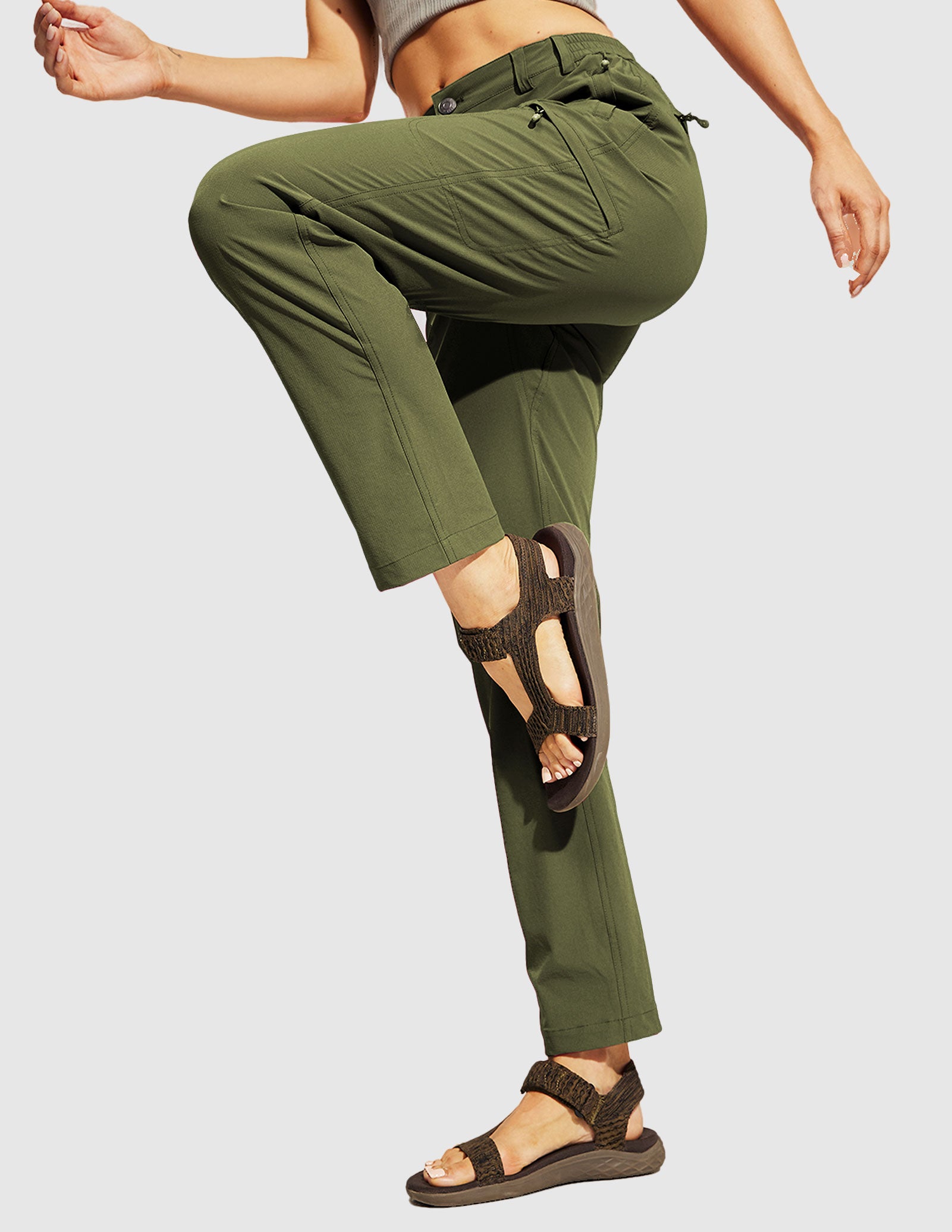 MIER Women Quick Dry Cargo Pants Tactical Hiking Pants Women Hiking Pants