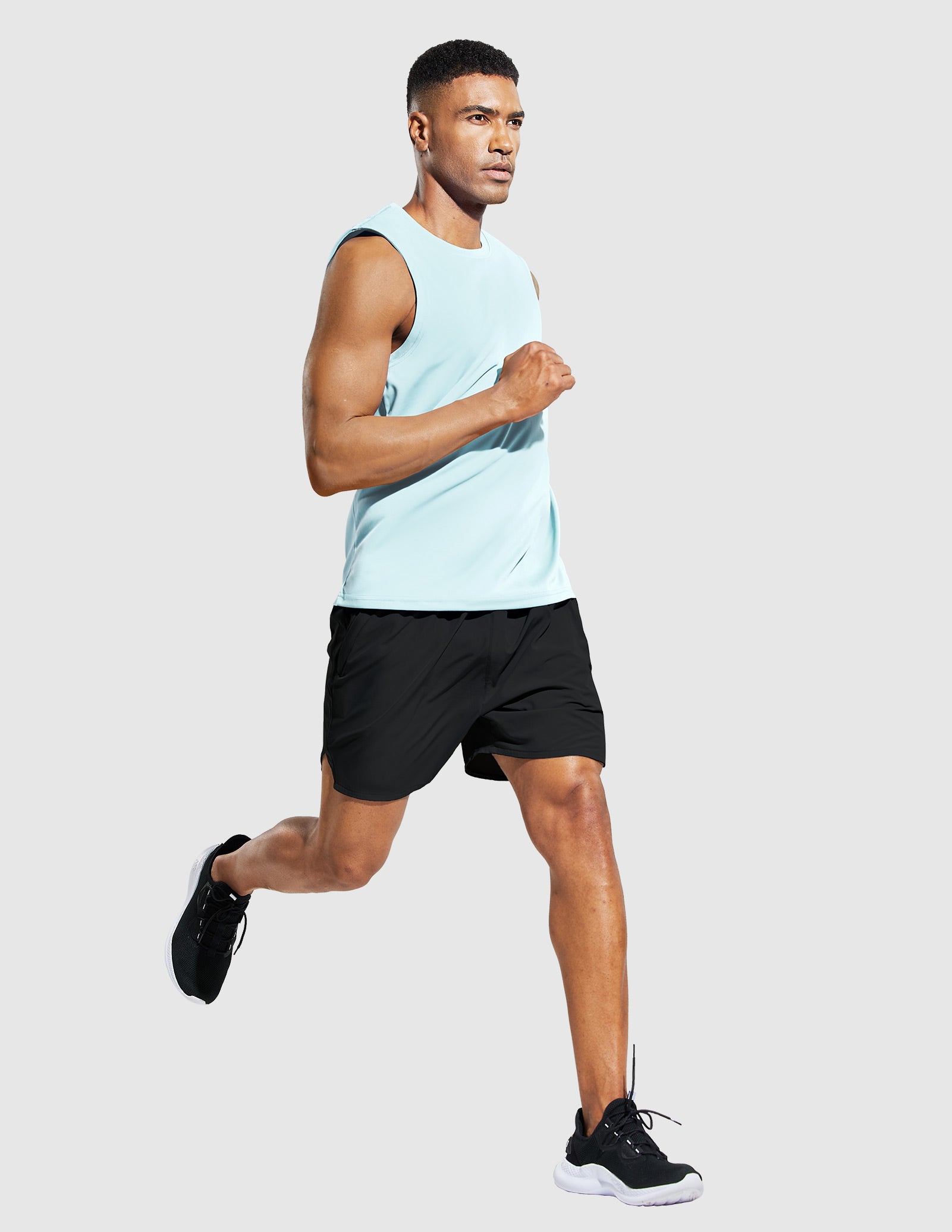 MIER Men’s Cool Running Tank Top Sleeveless Shirt Men's Tank Top
