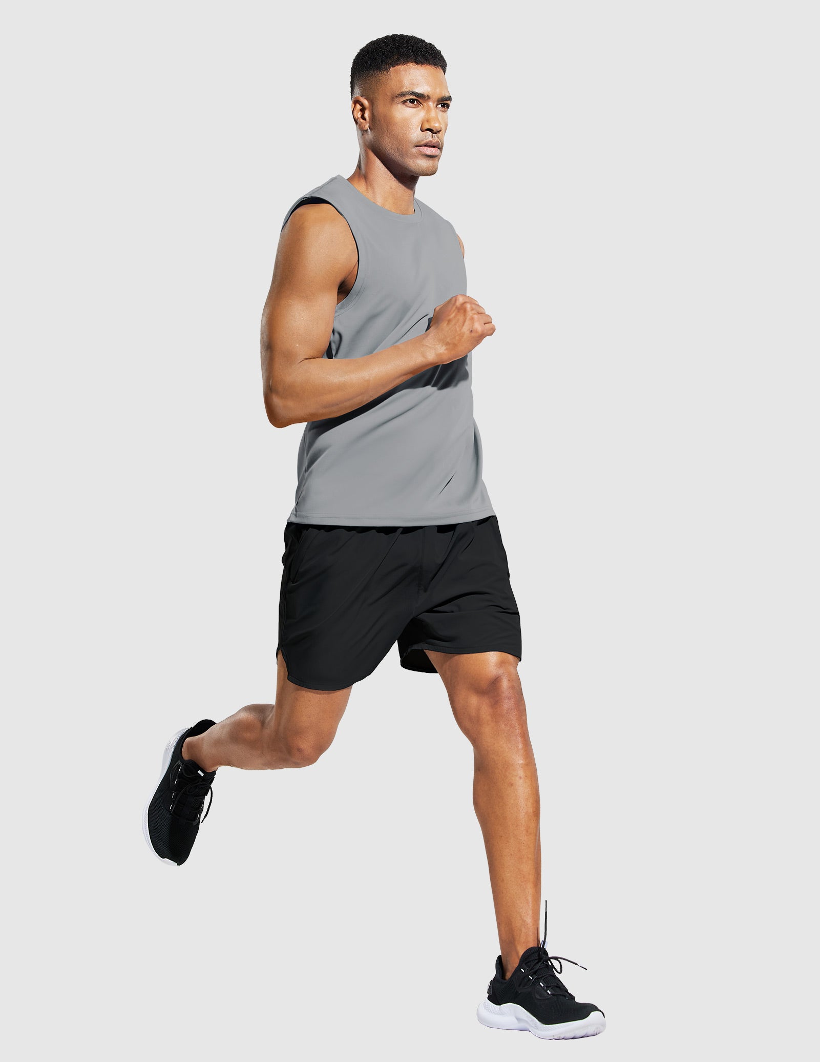 MIER Men’s Cool Running Tank Top Sleeveless Shirt Men's Tank Top