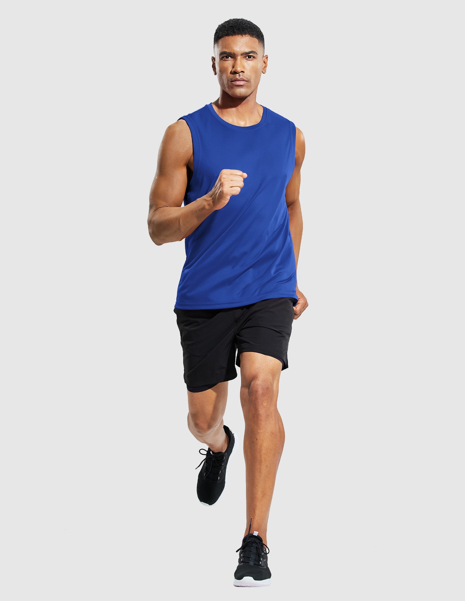 MIER Men’s Cool Running Tank Top Sleeveless Shirt Men's Tank Top