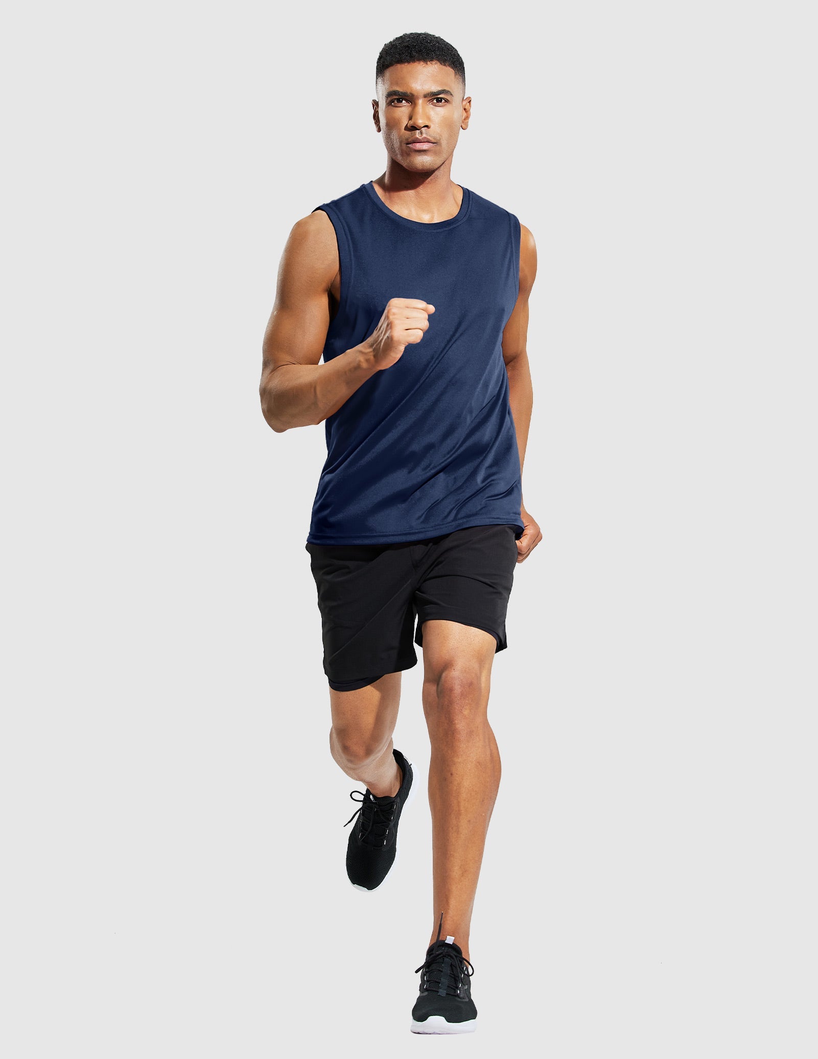 MIER Men’s Cool Running Tank Top Sleeveless Shirt Men's Tank Top