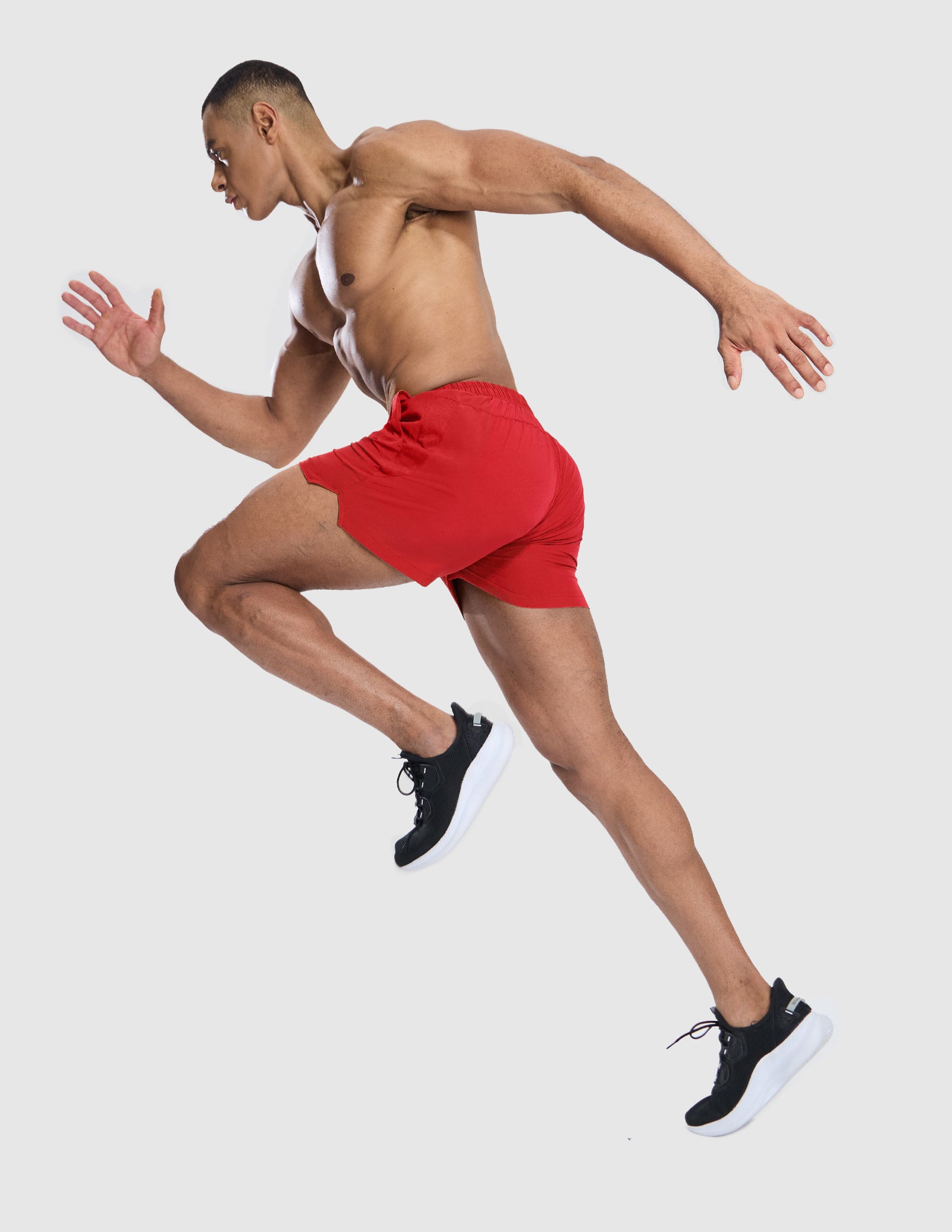 MIER Men's 3 Inch Running Shorts with Liner and Pockets Men's Shorts