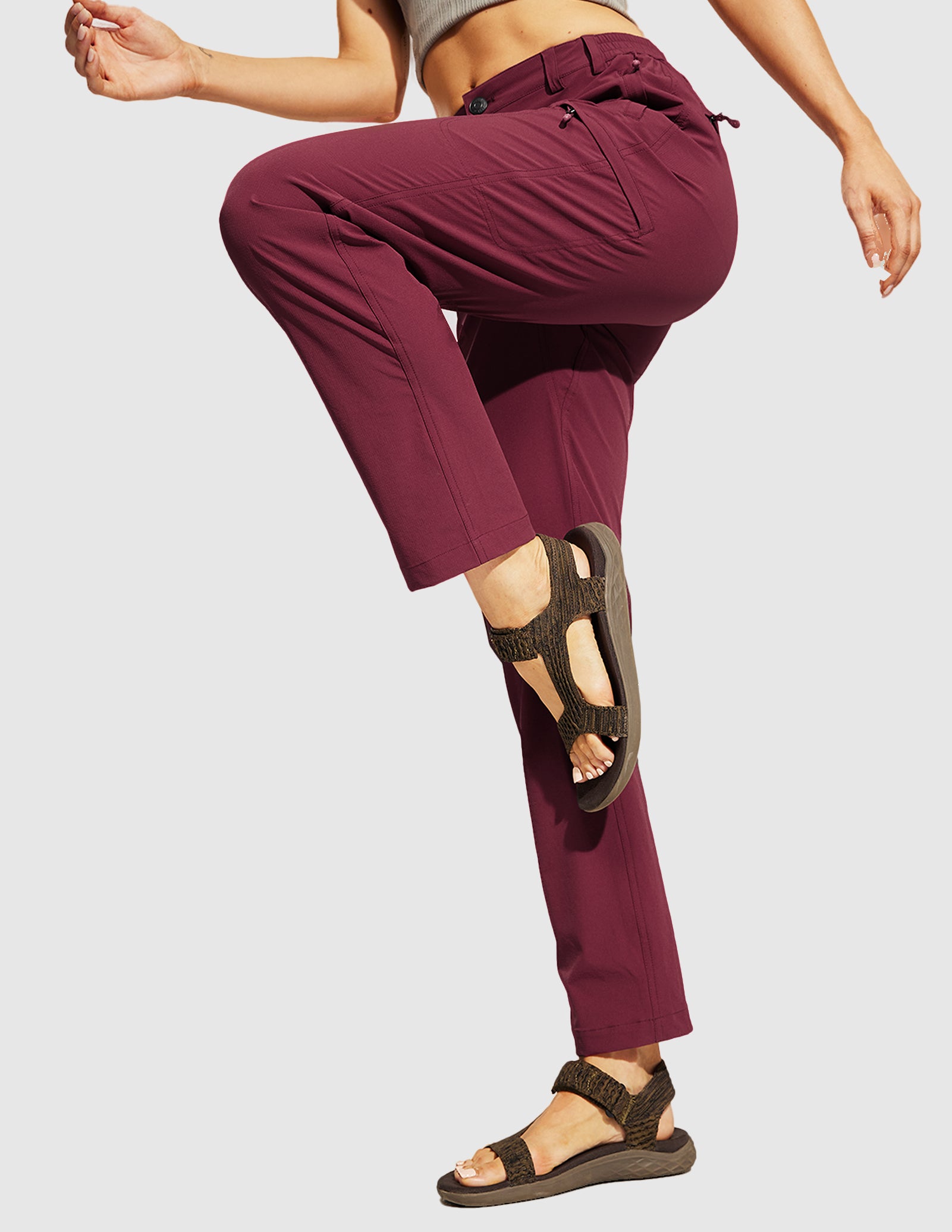 MIER Women Quick Dry Cargo Pants Tactical Hiking Pants Women Hiking Pants