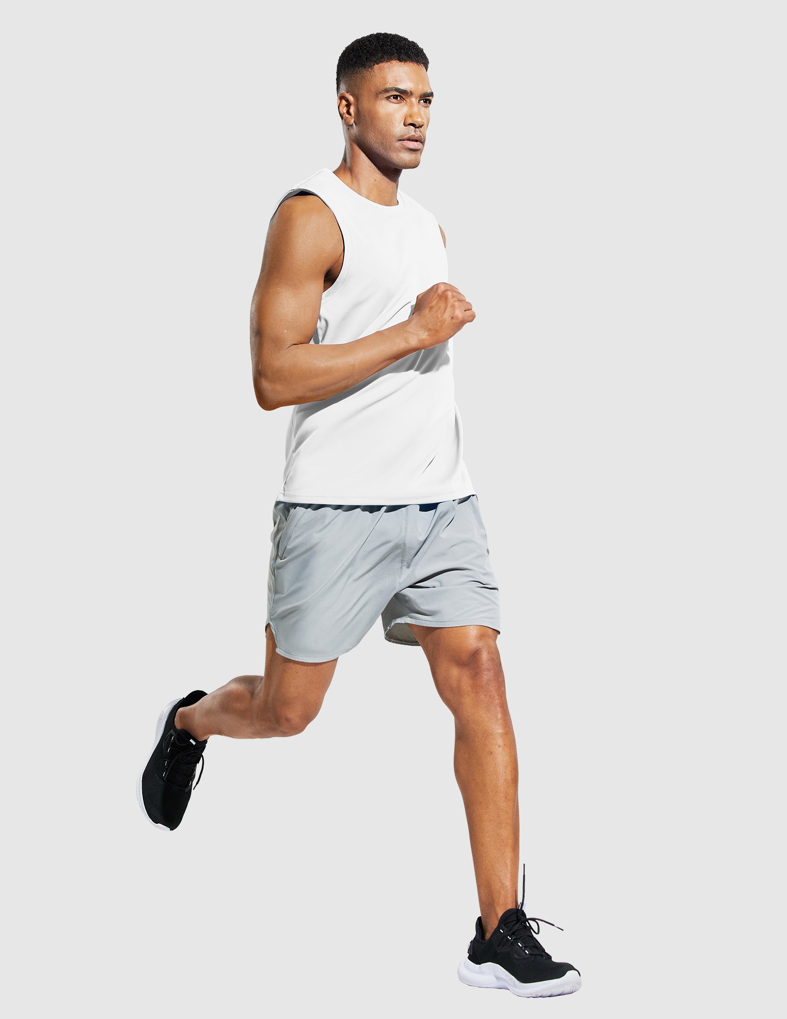 MIER Men’s Cool Running Tank Top Sleeveless Shirt Men's Tank Top